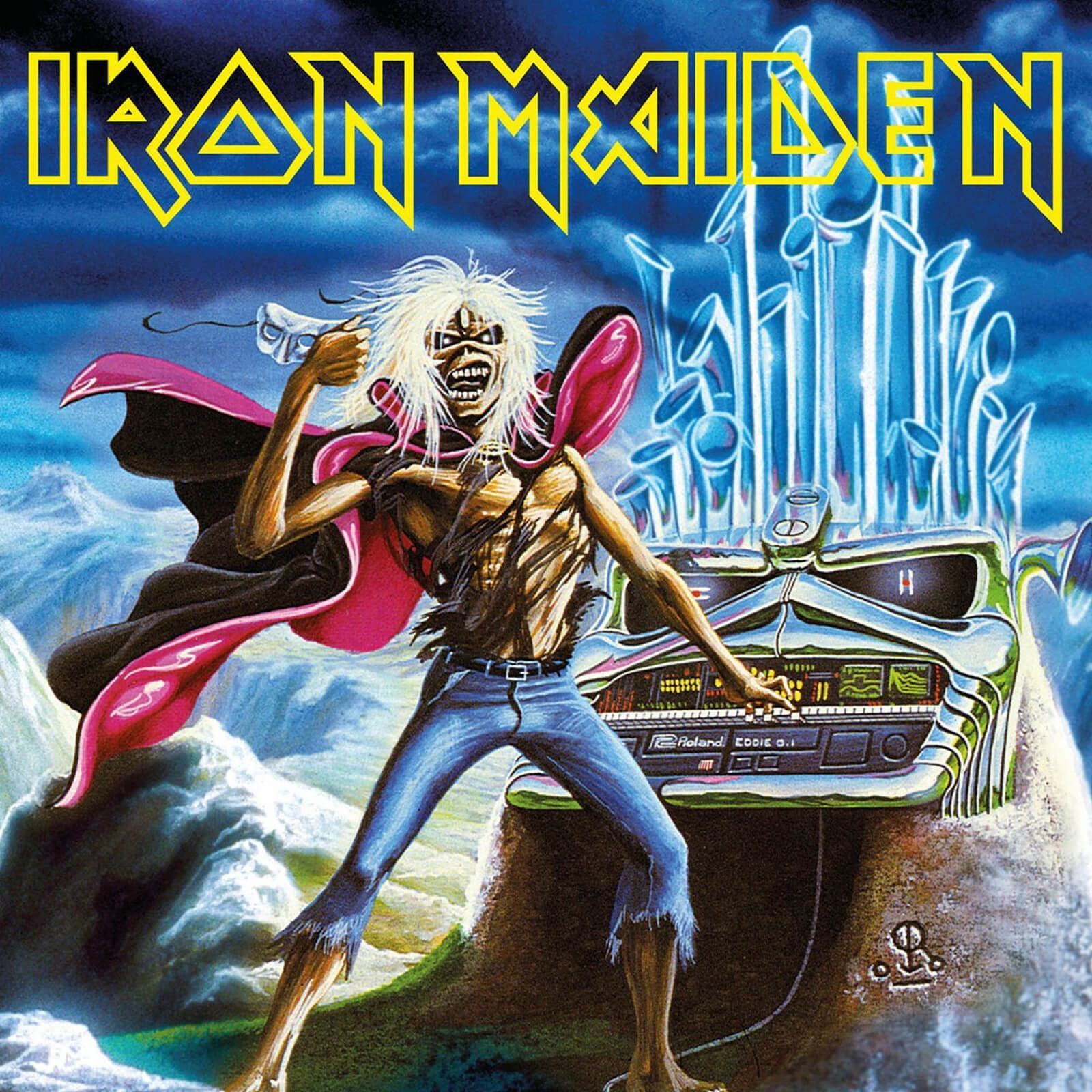 Plg Uk Frontline - Iron maiden - run to the hills (live) 7  single