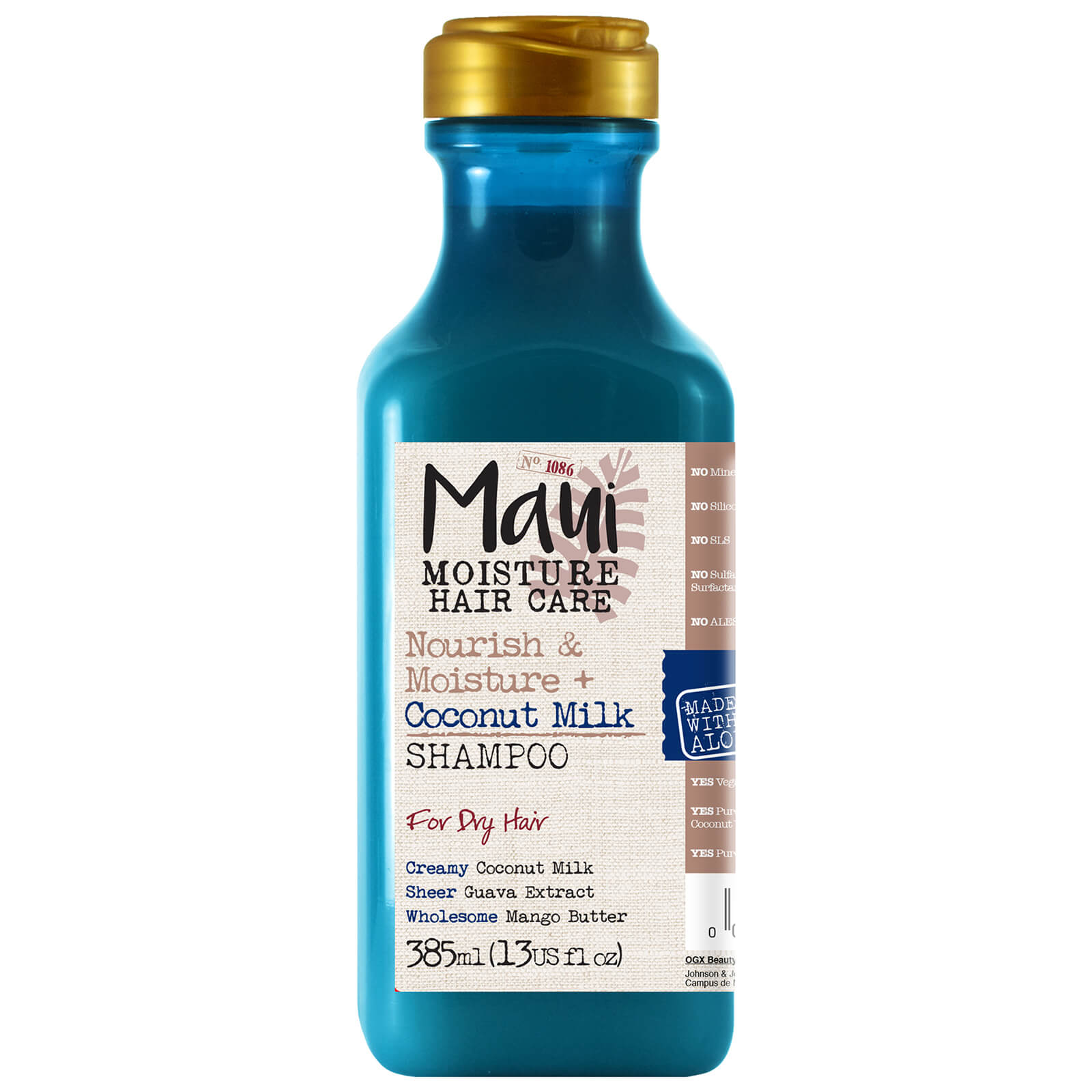 Image of Maui Moisture shampoo al latte di cocco Nourish and Moisture+ 385 ml