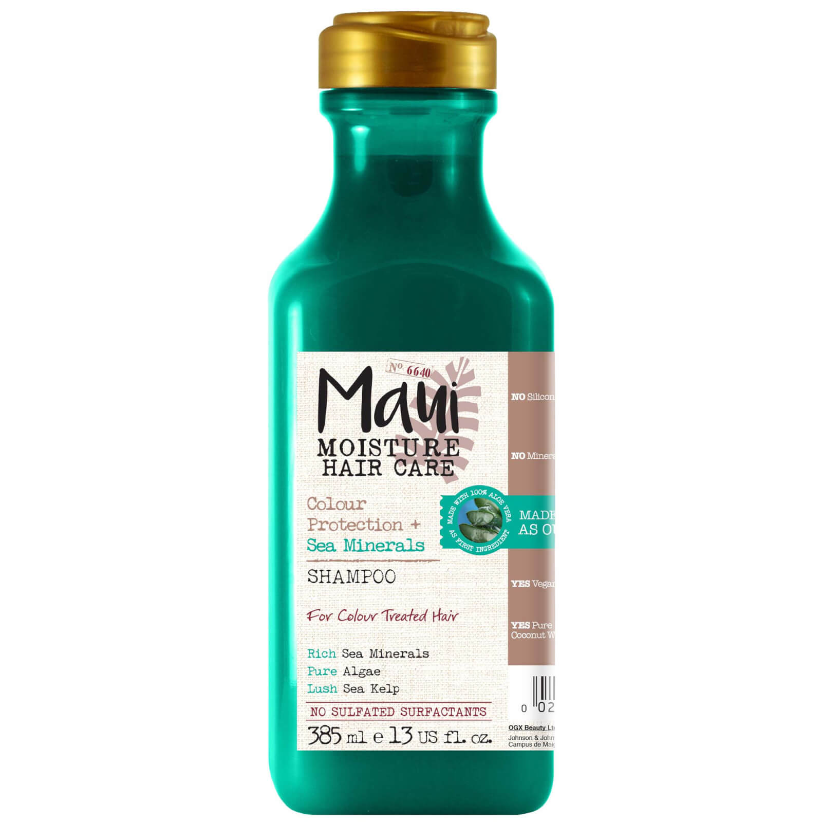 Image of Maui Moisture Colour Protection+ Sea Minerals Shampoo 385ml