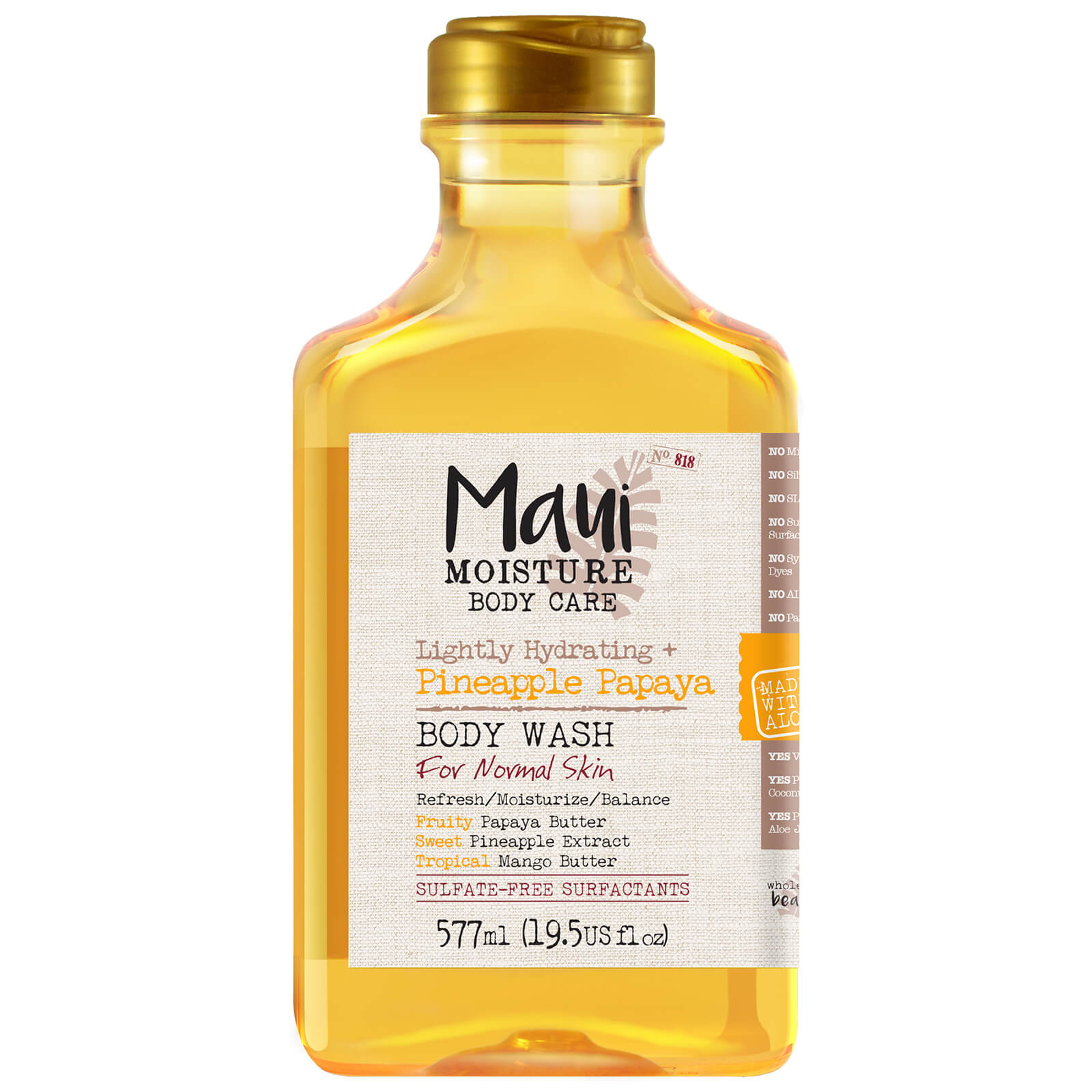 

Maui Moisture Lightly Hydrating+ Pineapple Papaya Body Wash 577ml