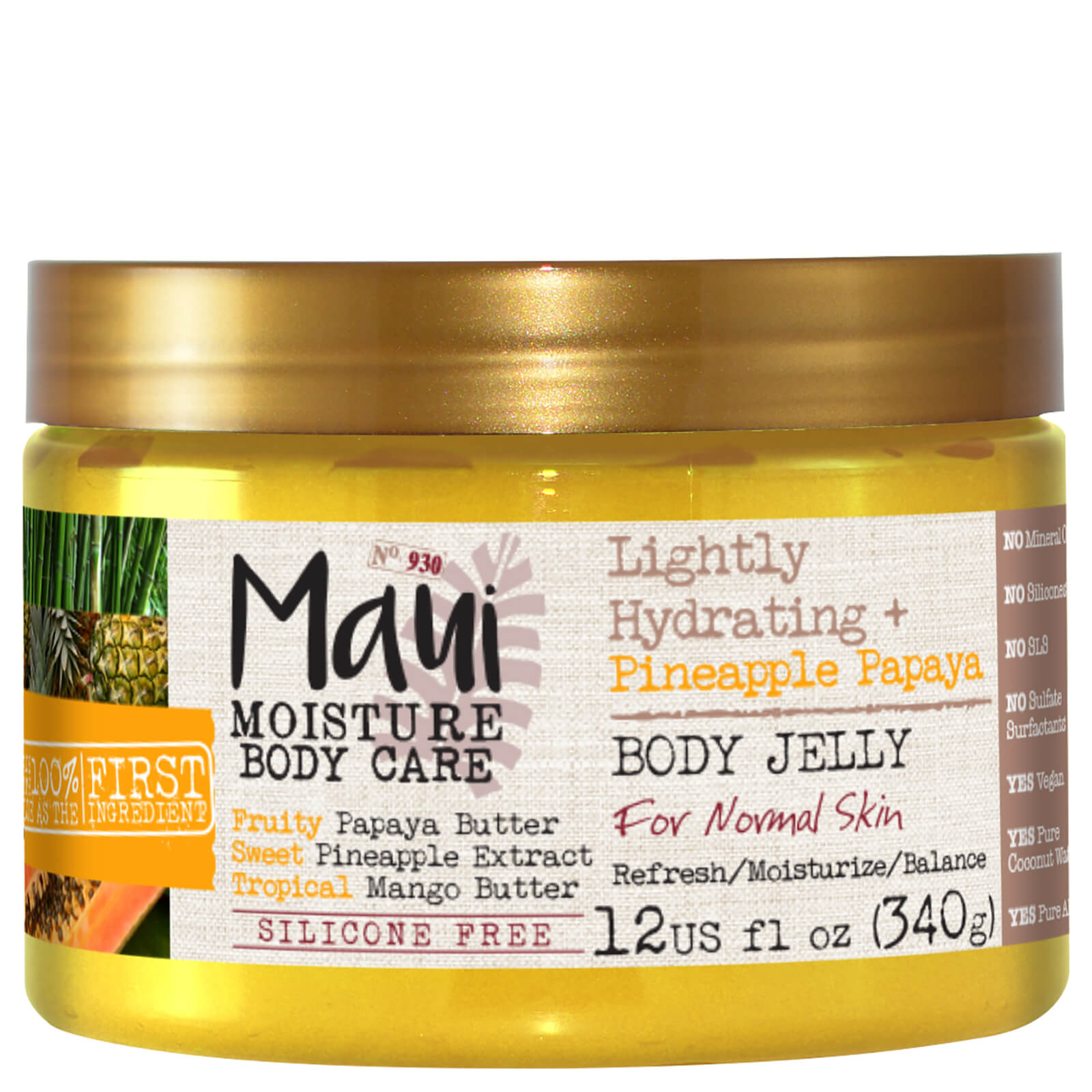 

Maui Moisture Lightly Hydrating+ Pineapple Papaya Body Gel 340g