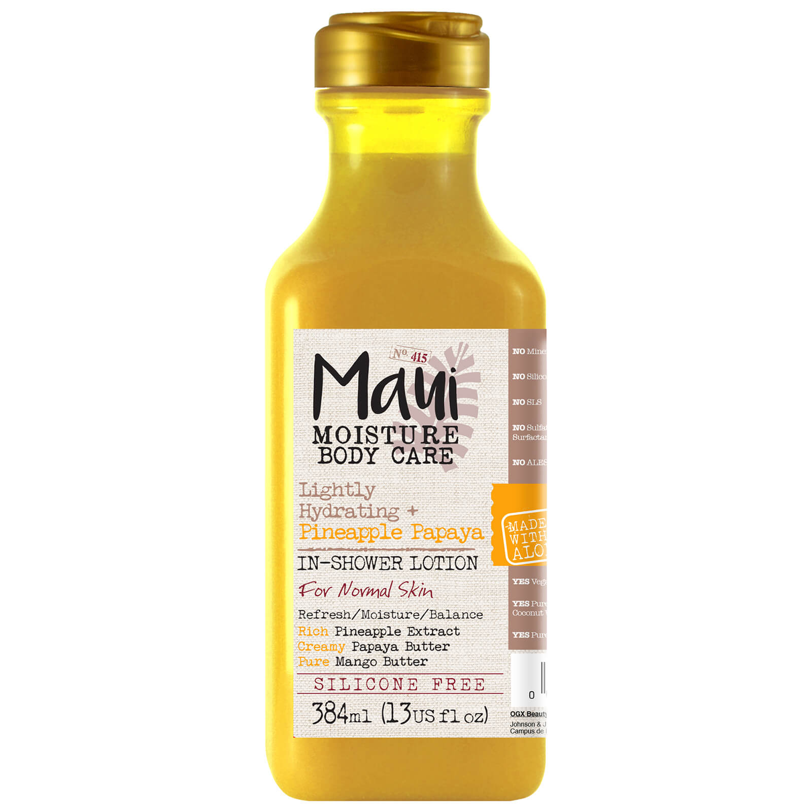 

Maui Moisture Lightly Hydrating+ Pineapple Papaya in-Shower Body Lotion 384ml