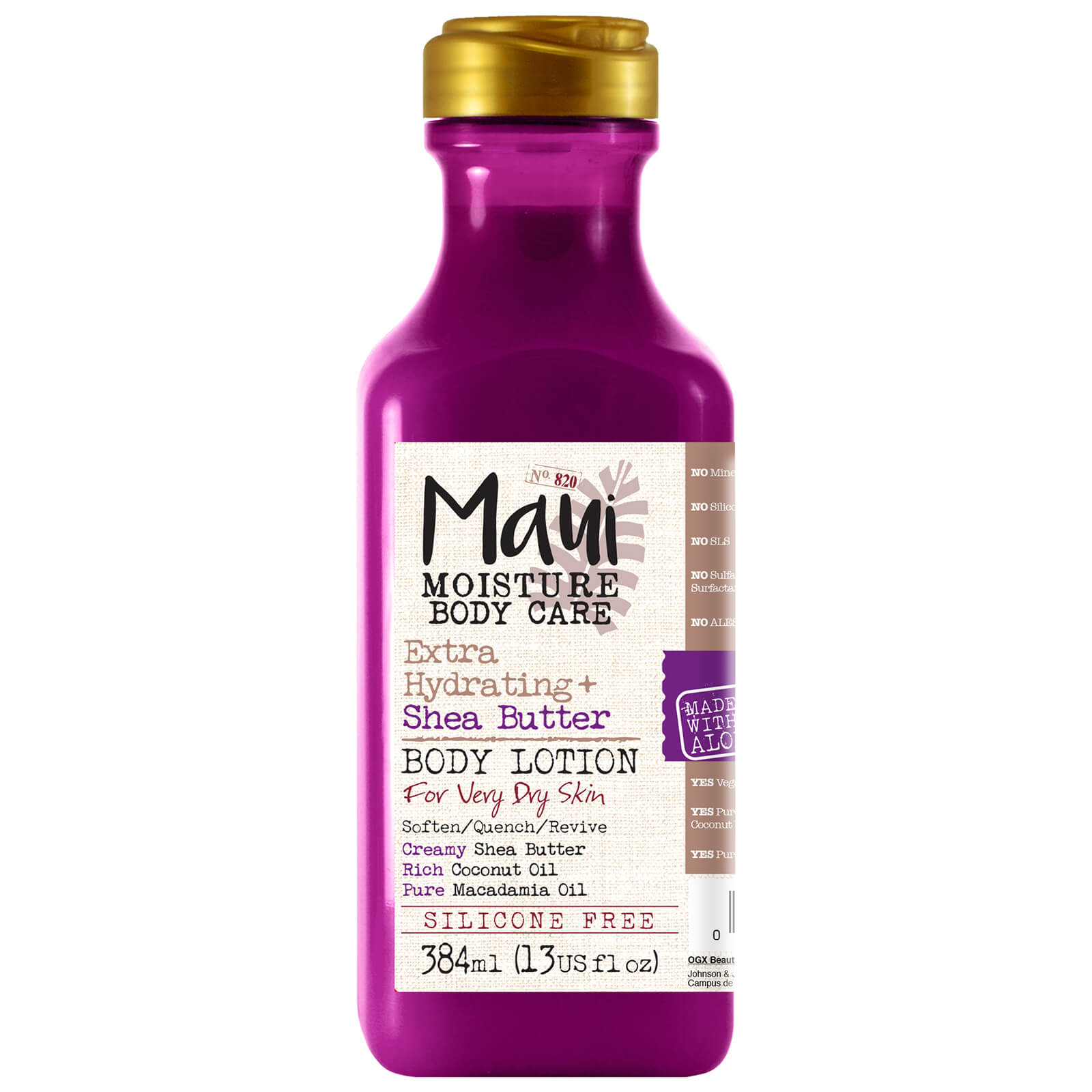 

Maui Moisture Extra Hydrating+ Shea Butter Body Lotion 384ml