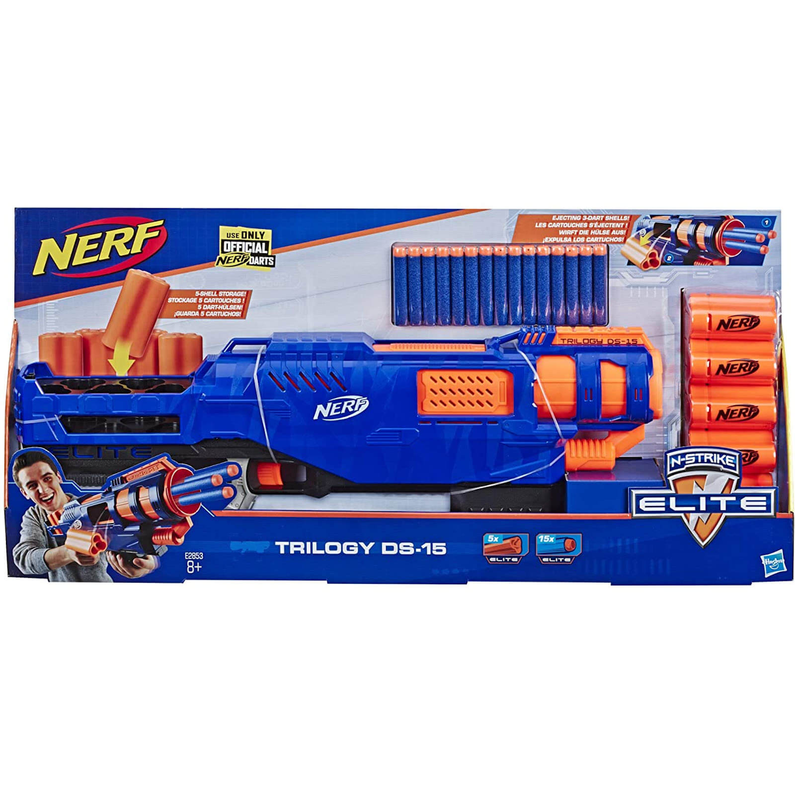 Nerf N-Strike Elite Trilogy DS 15 Blaster