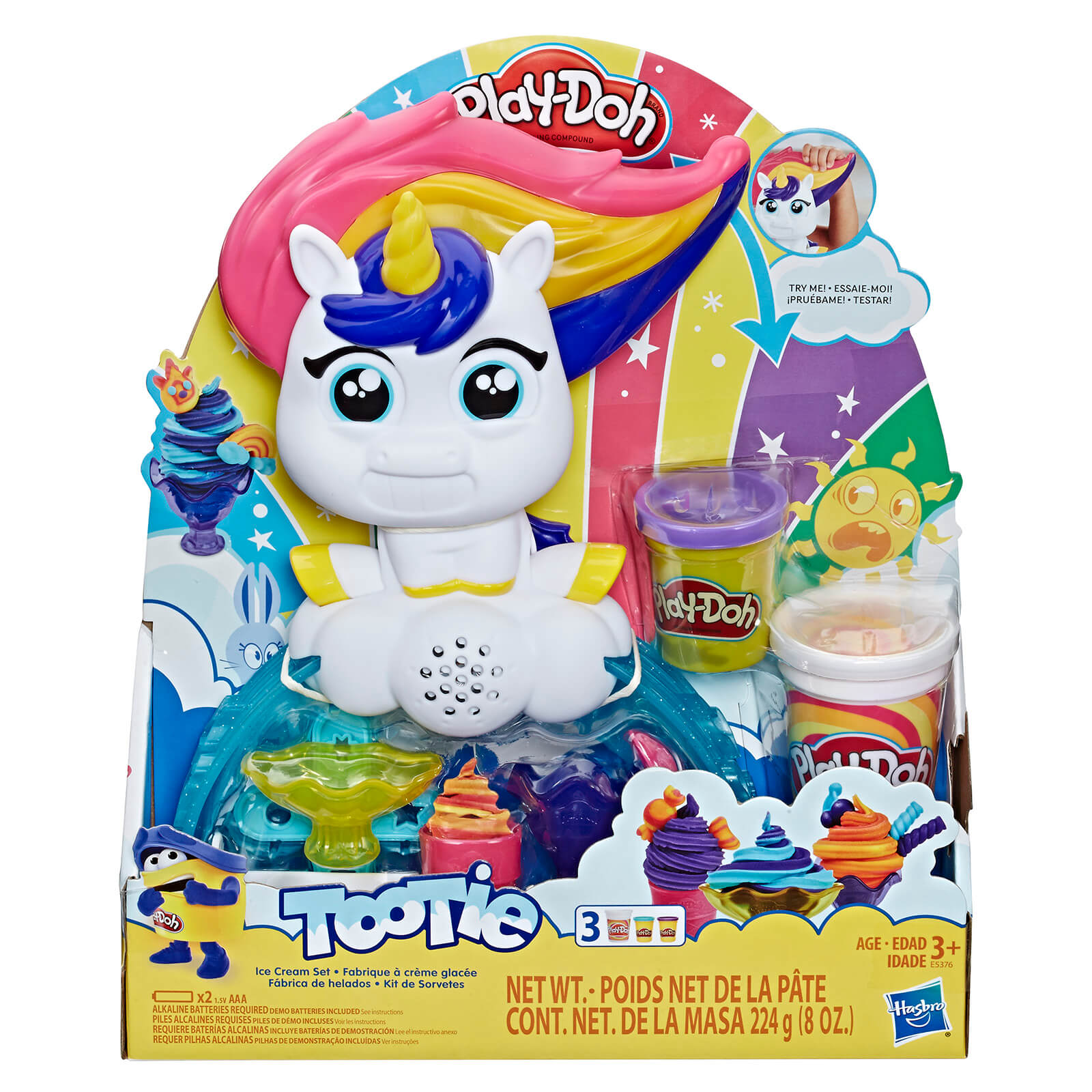 Play-Doh Tootie Unicorn Ice Cream Set