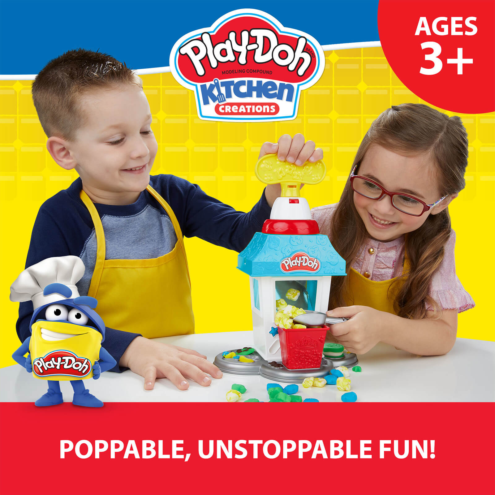 Play-Doh Popcorn Party Playset