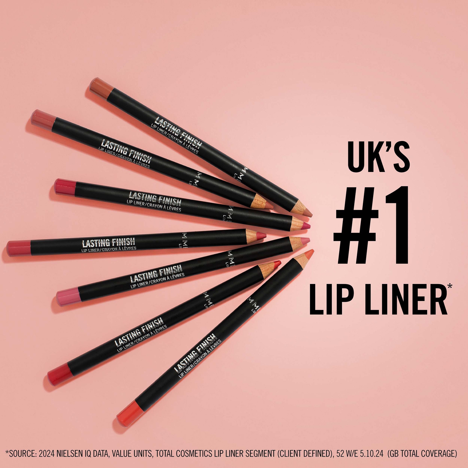 Thumbnail - Rimmel Lasting Finish 8HR Lip Liner (Various Shades) - Pink Candy 120