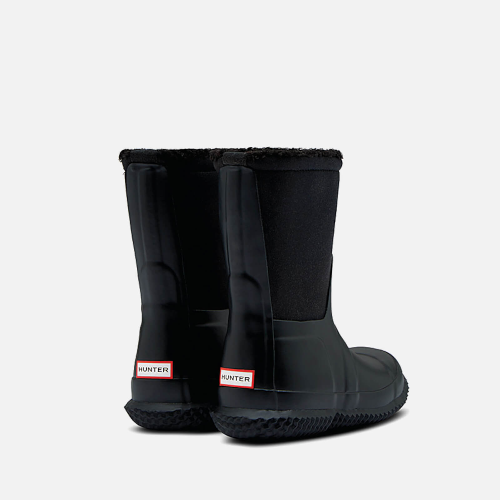 Hunter Toddlers' Sherpa Boots - Black - UK 4 Toddler
