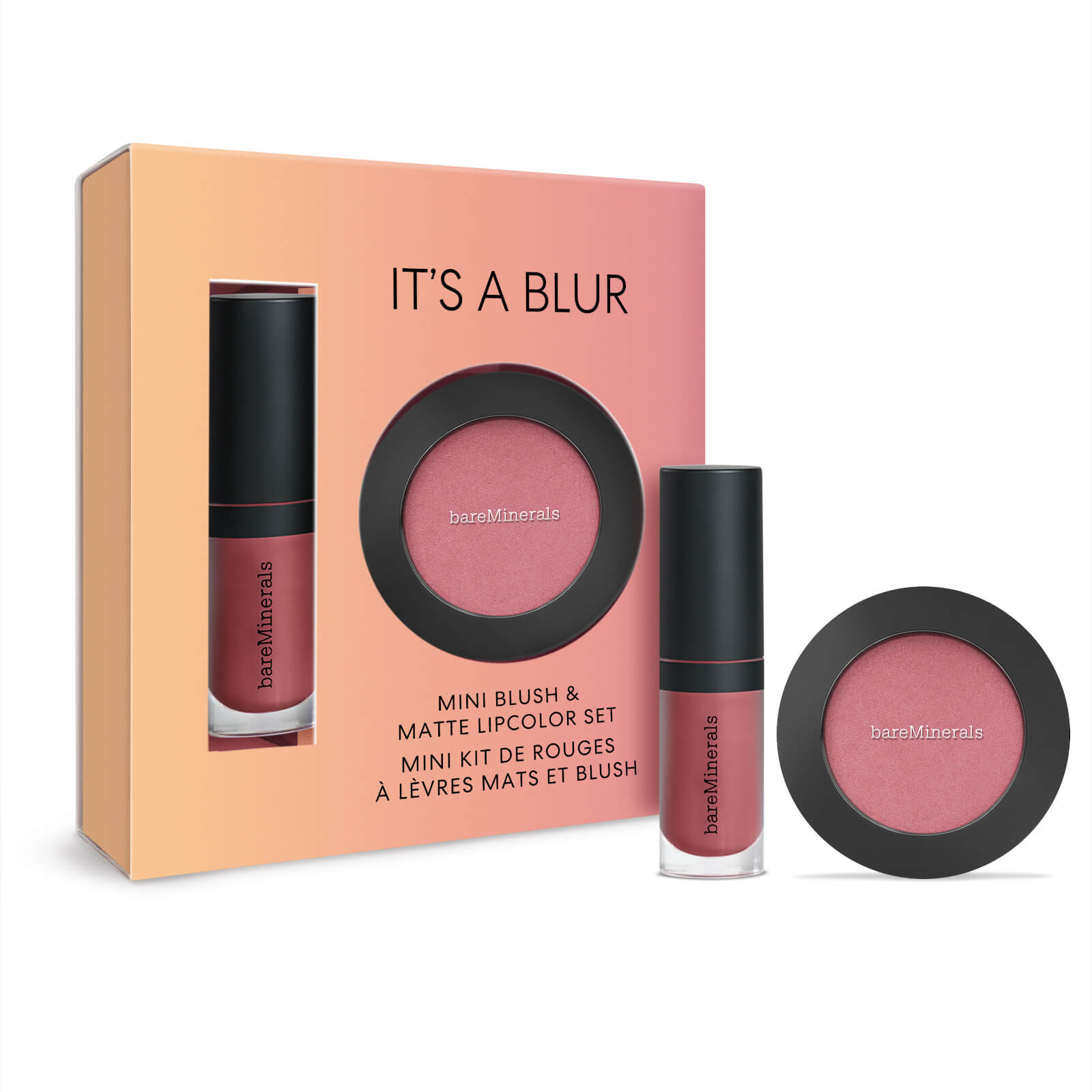 bareMinerals It's a Blur Mini Blush and Matte Lip Colour Set