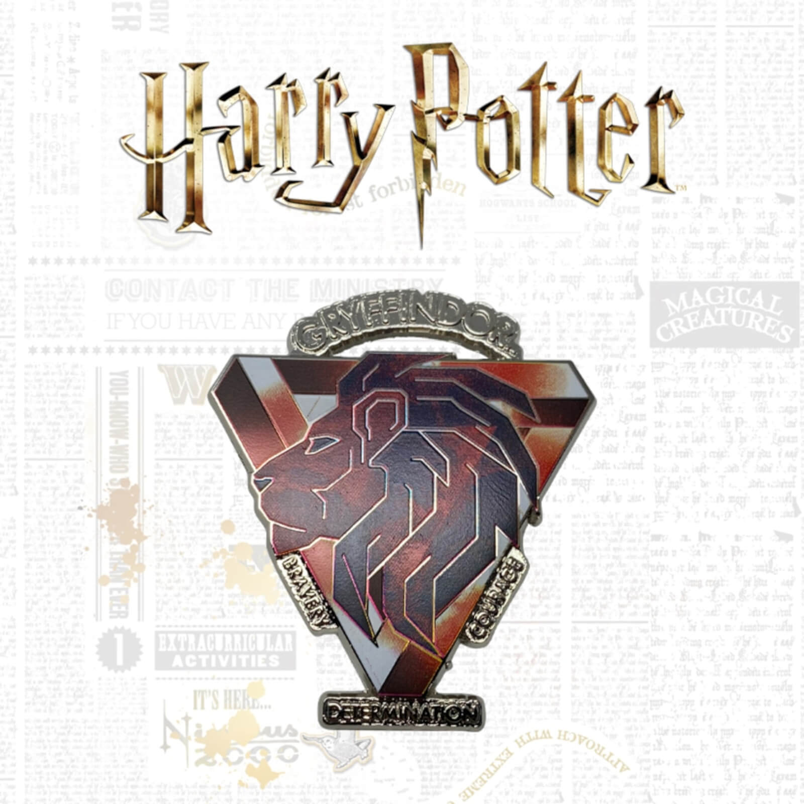 Harry Potter Limitierte Auflage Gryffindor Anstecker
