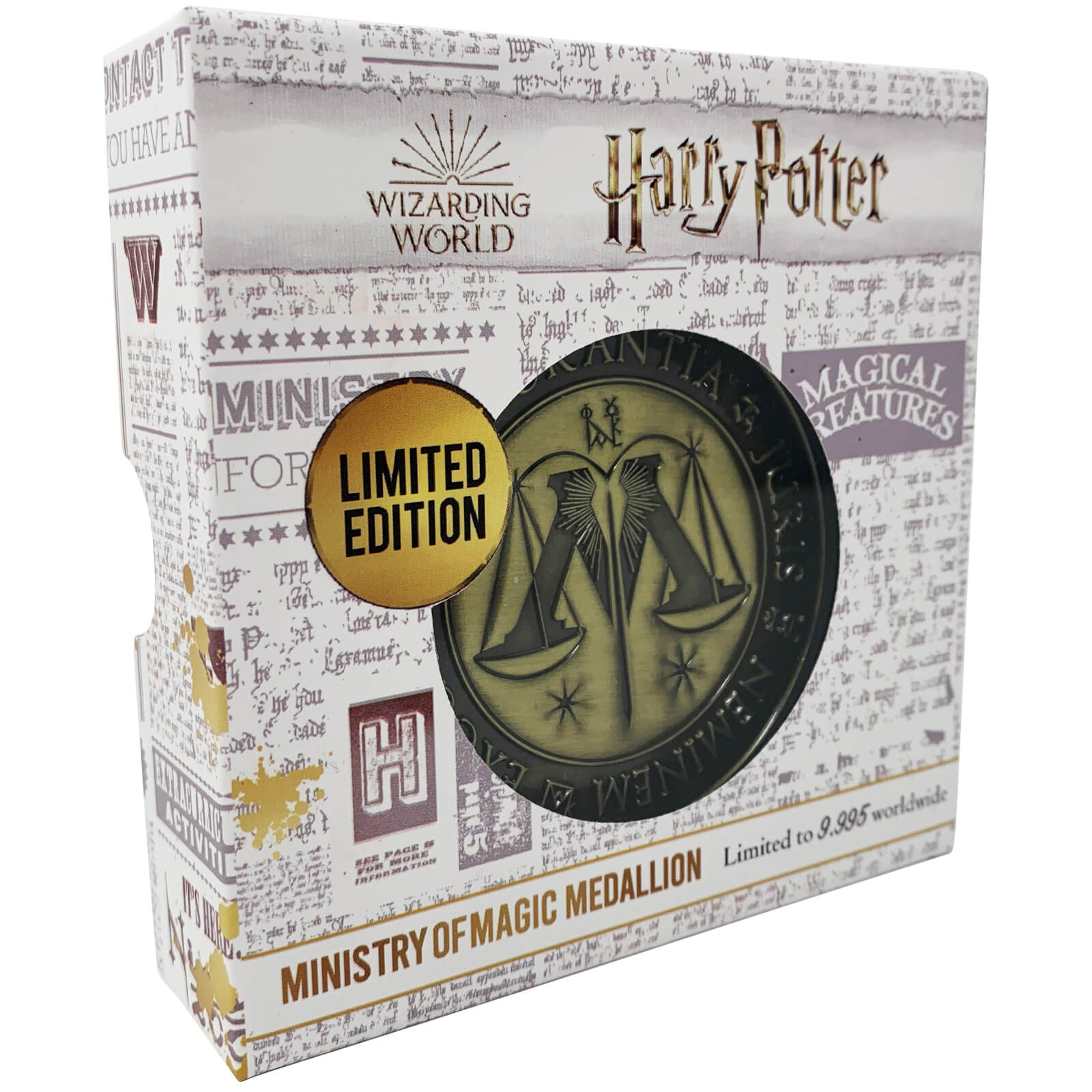 Harry Potter Limited Edition Medallion - Ministry of Magic