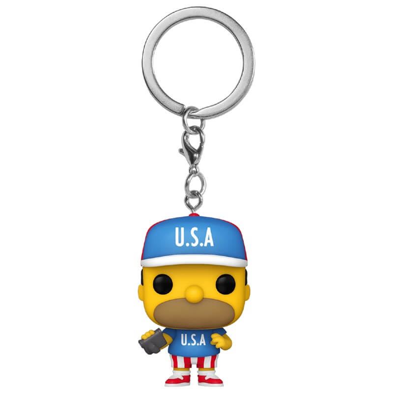 Figura Pop! Vinyl Los Simpsons Homer EE. UU.  