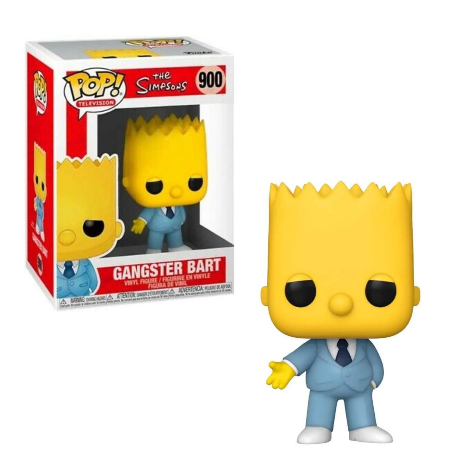 The Simpsons Mafia Bart Pop! Vinyl Figure