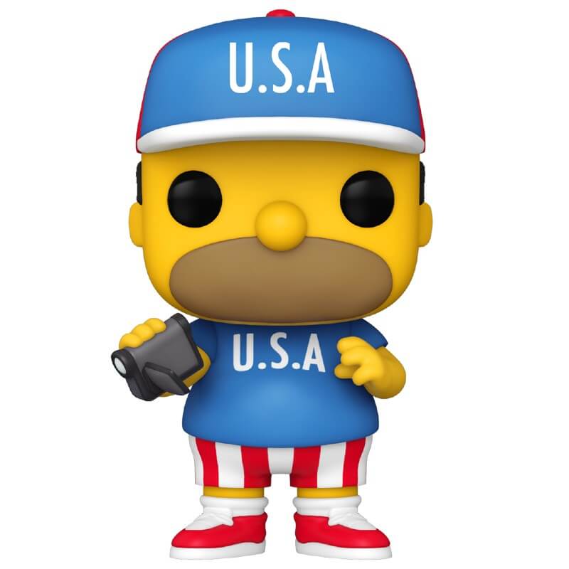 Figurine Pop! Homer USA - Les Simpson