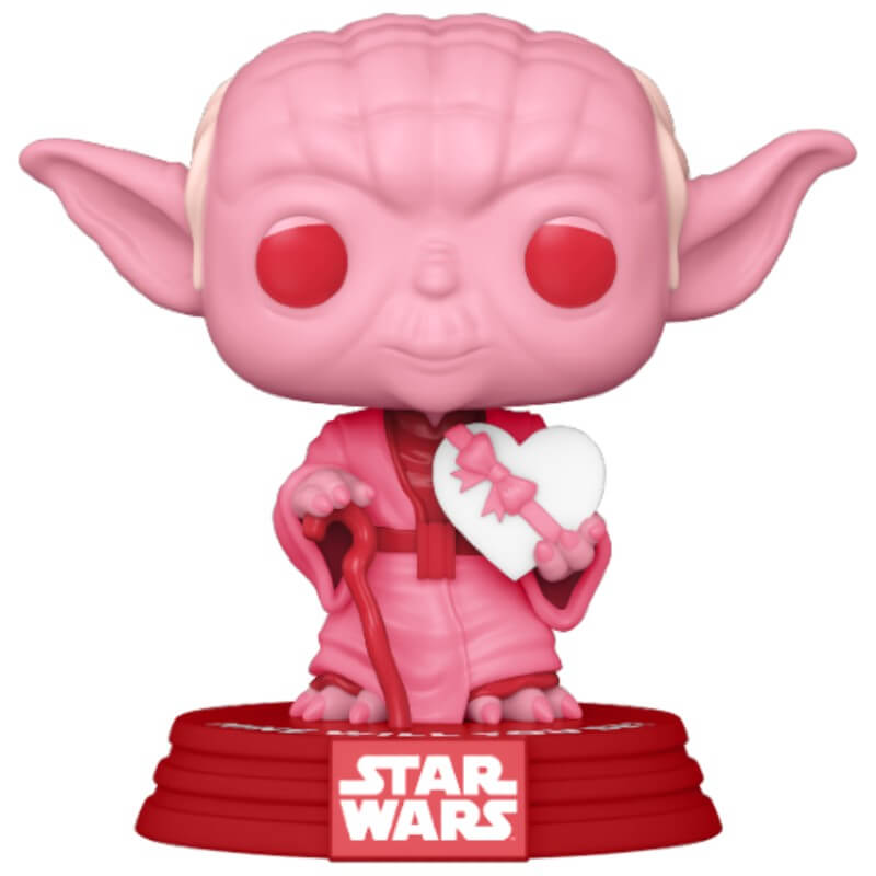 Star Wars Valentines Yoda with Heart Funko Pop! Vinyl
