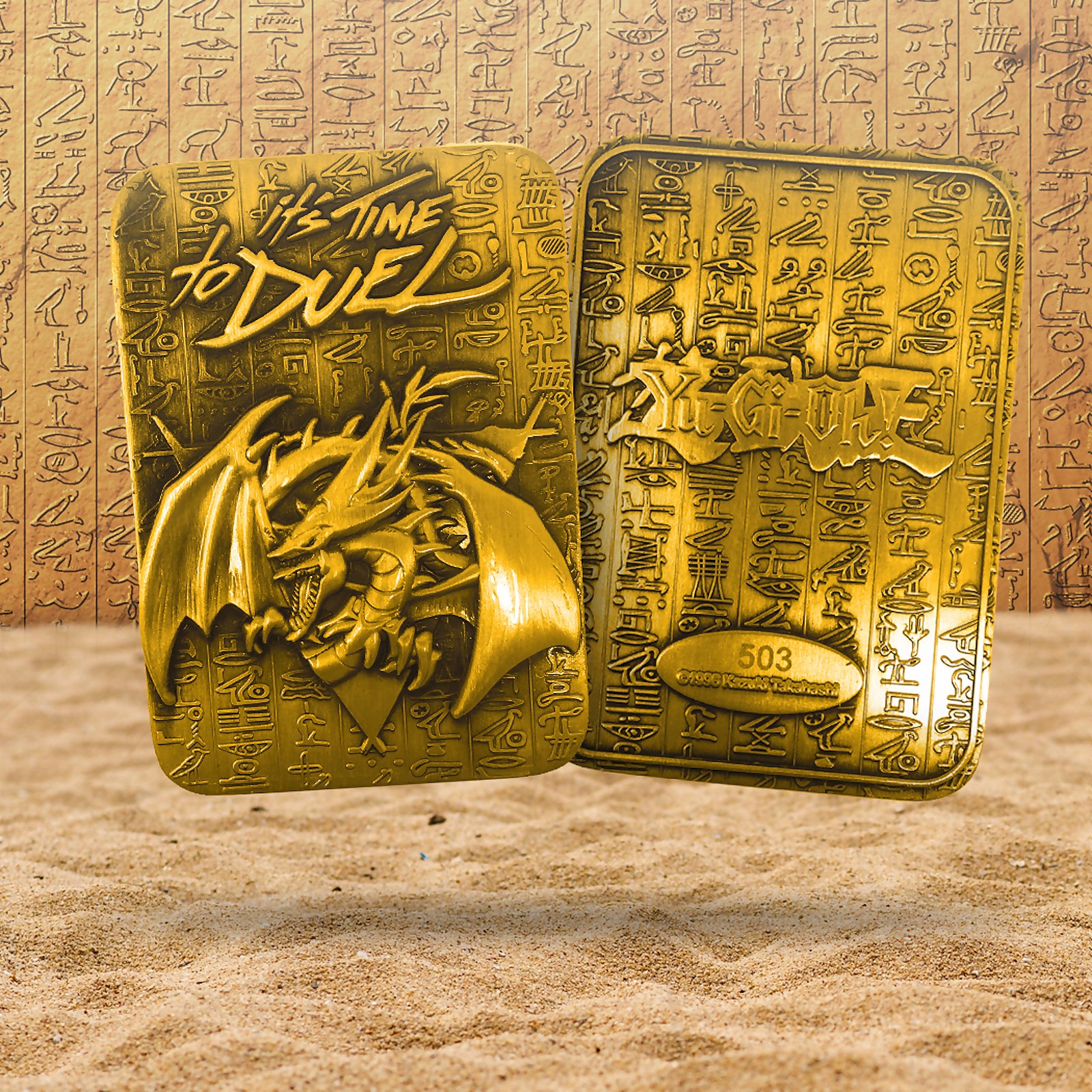 Yu-Gi-Oh! Limited Edition God Card - Slifer the Sky Dragon 24k Gold Plated Edition