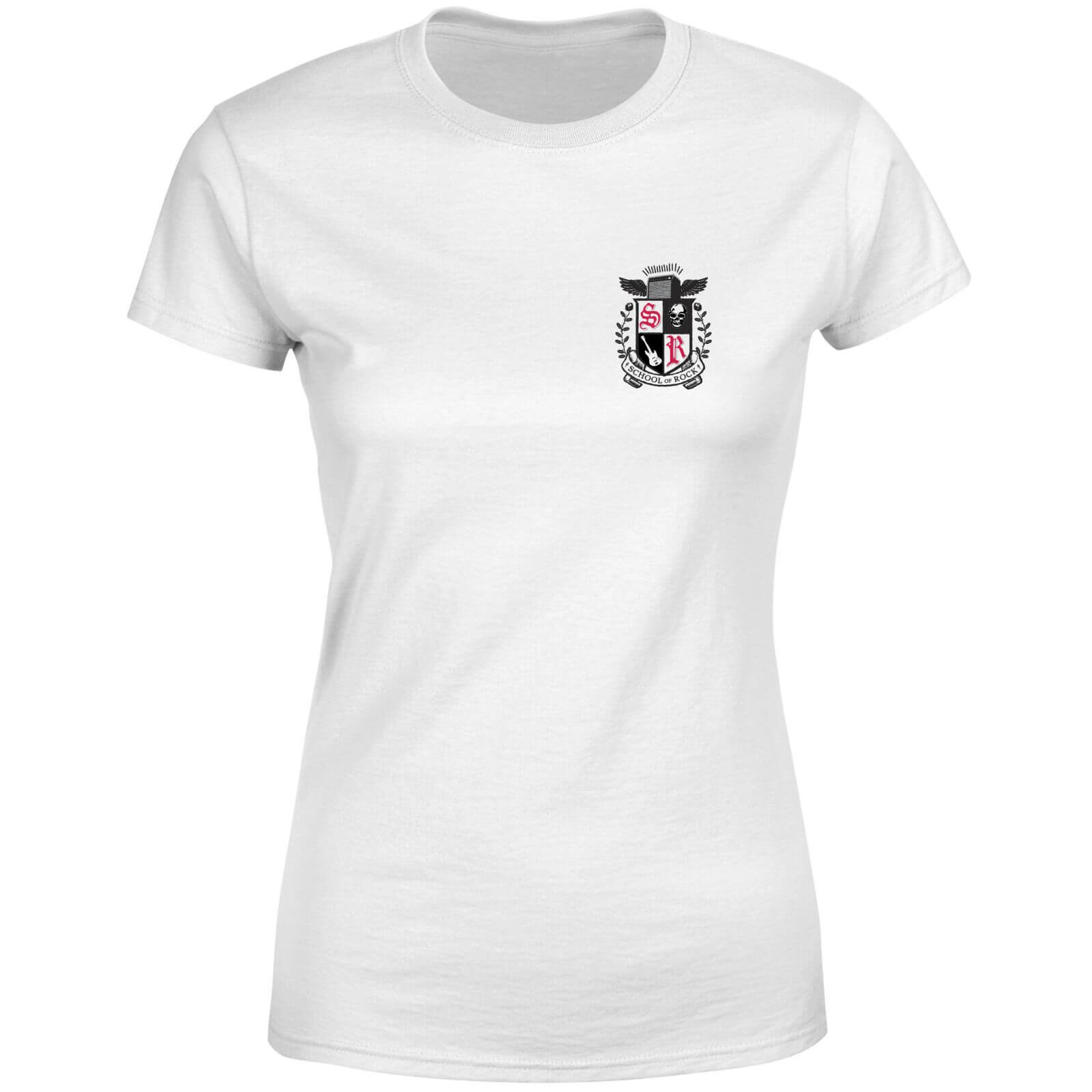 T-shirt School Of Rock - Blanc - Femme - M - Blanc