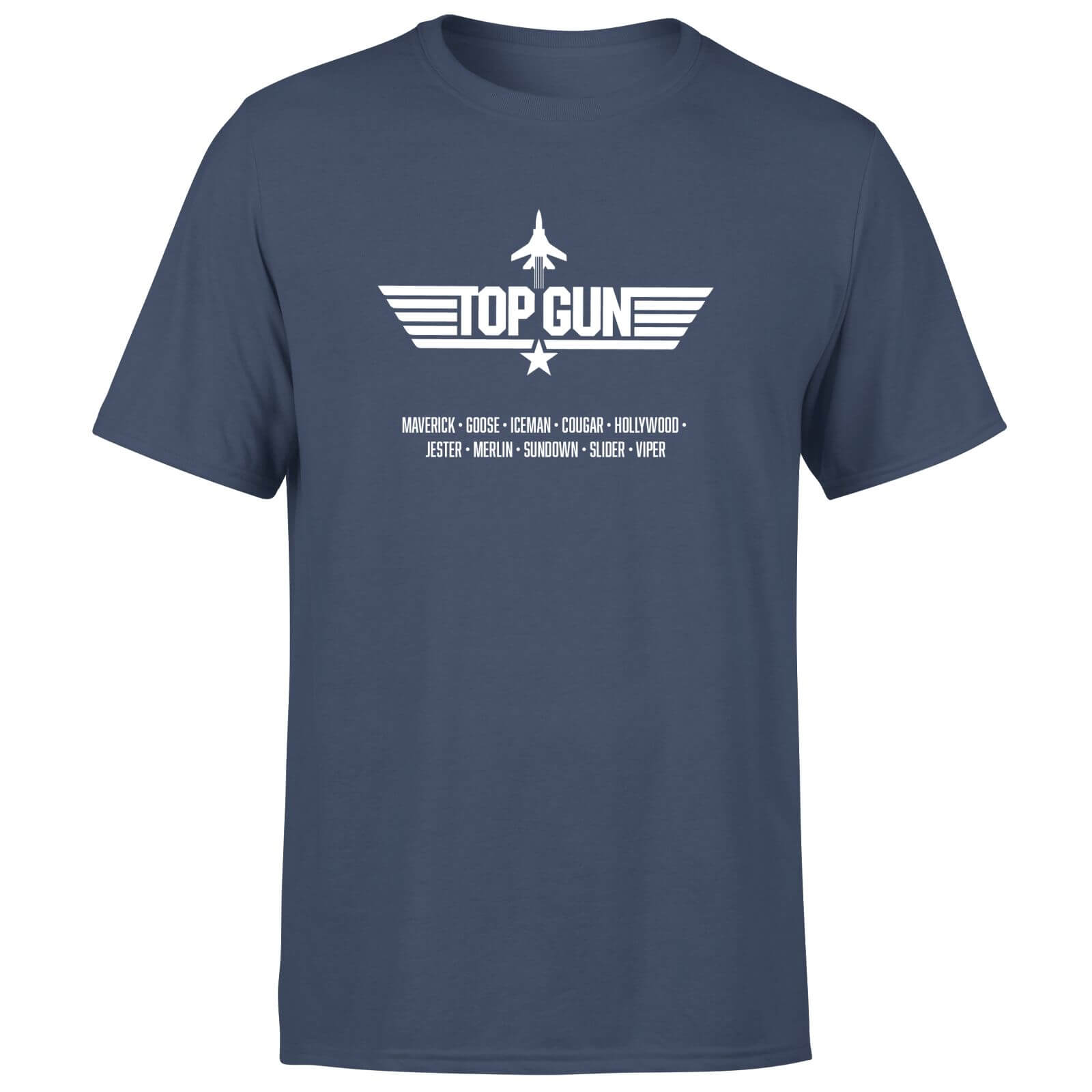 Top Gun Codenames Men's T-Shirt - Navy - S - Navy