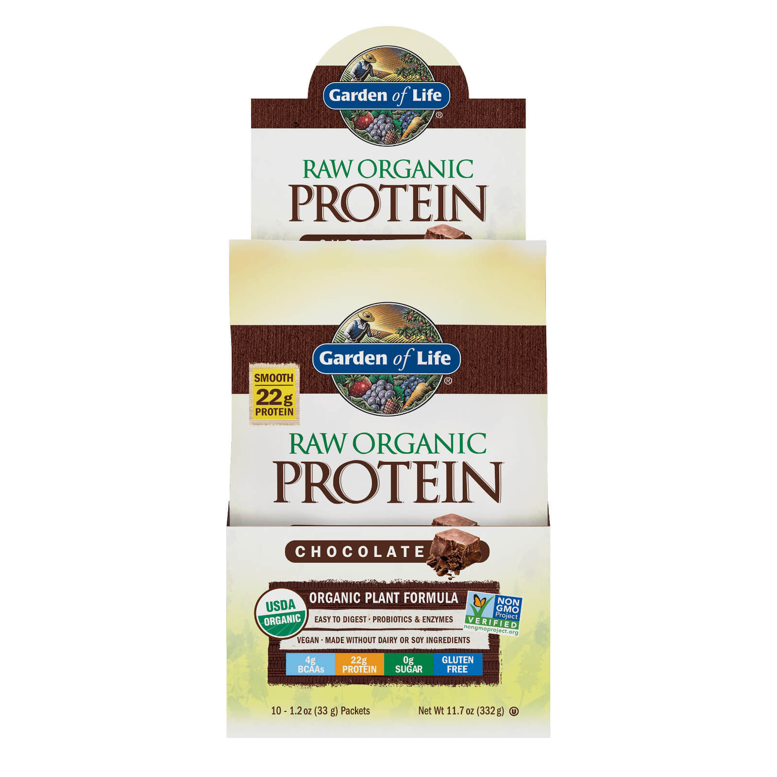 Raw Organic Protein Sample Sachet - Chocolate