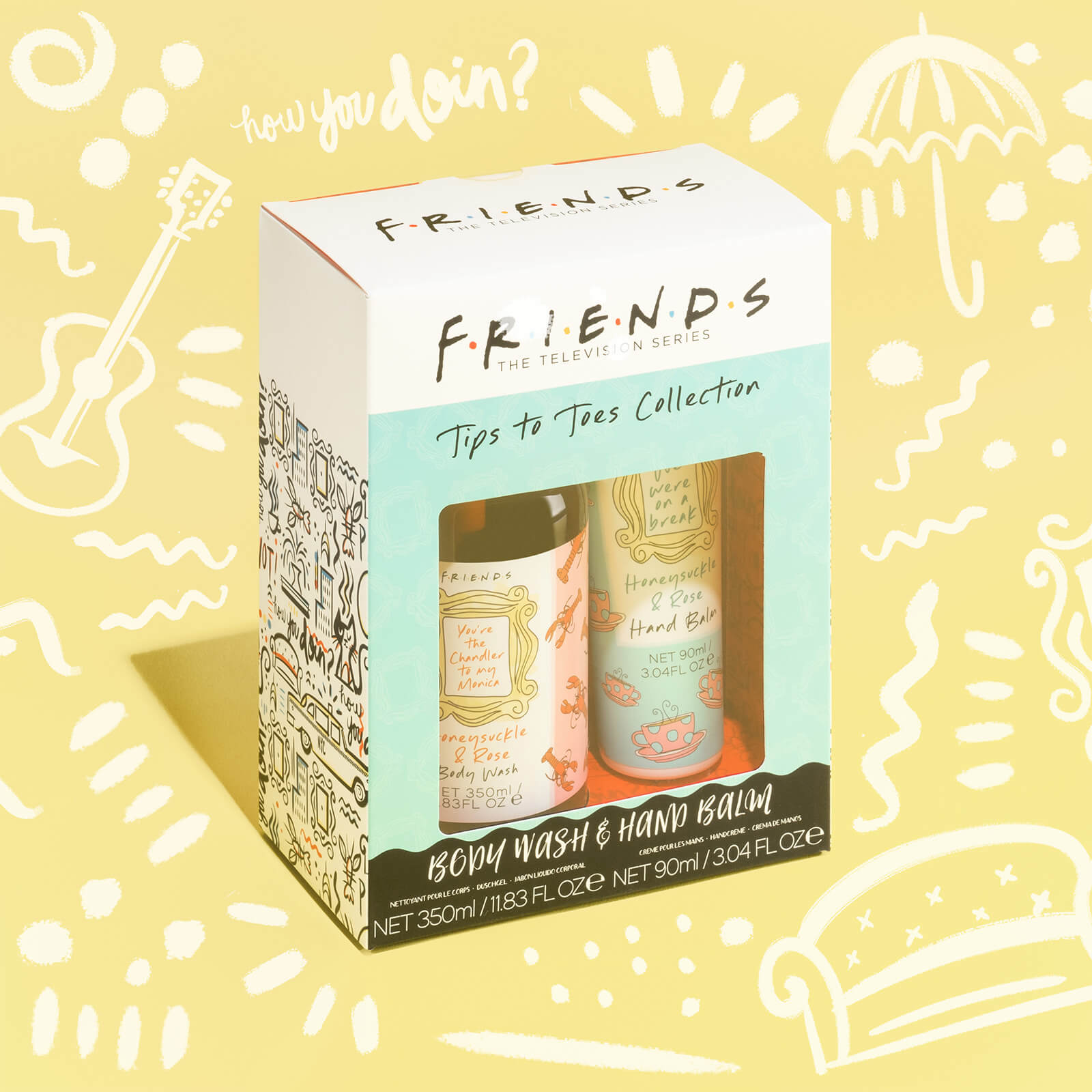 Friends Beauty Tips To Toes Collection