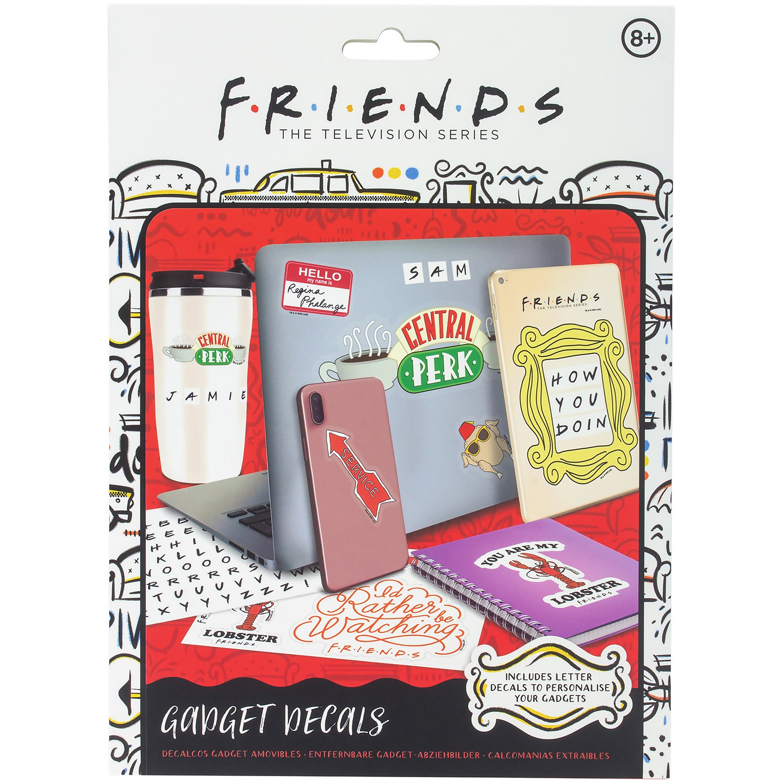 Friends Gadget Decals