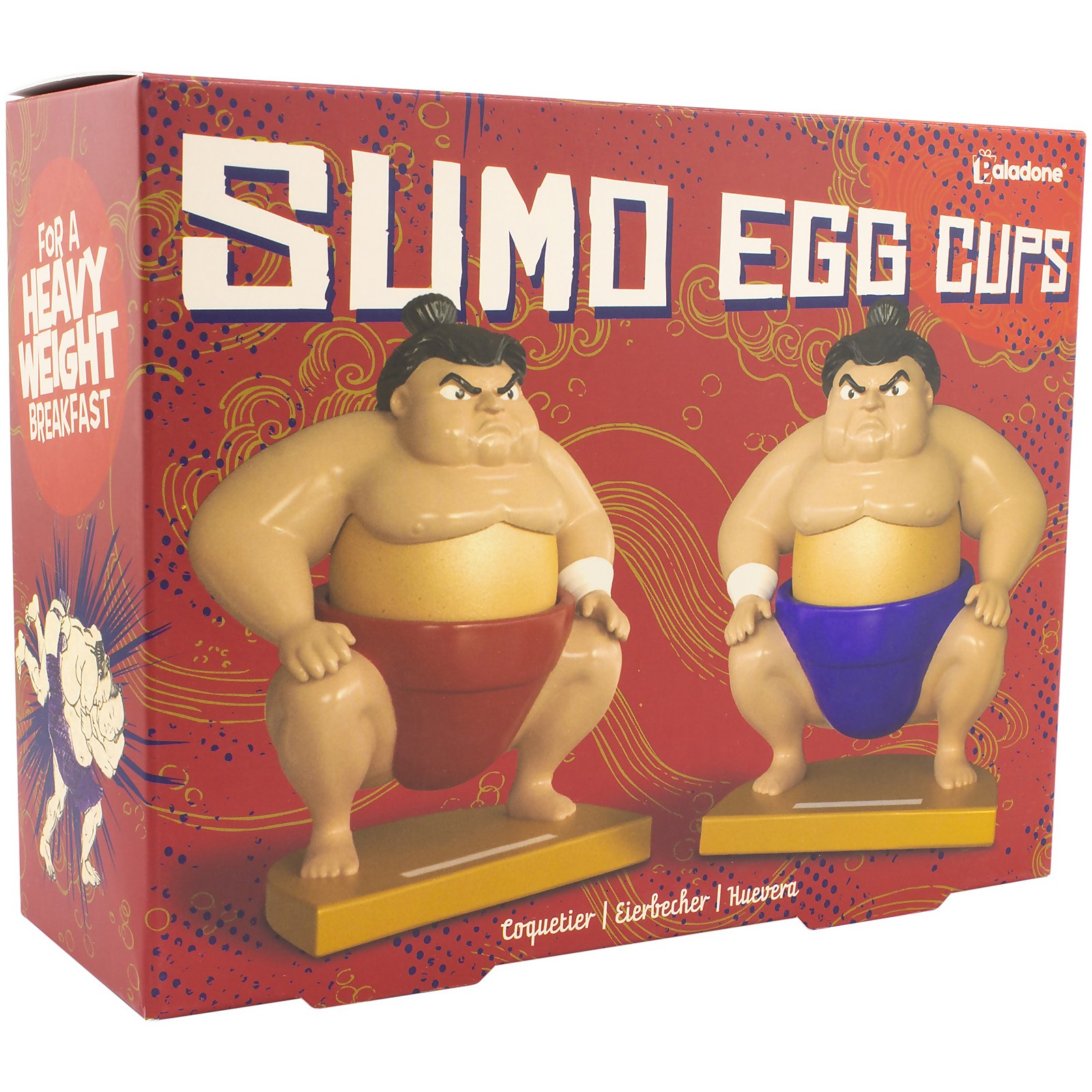 Sumo Egg Cups| Jungen, Mädchen, Herren, Damen