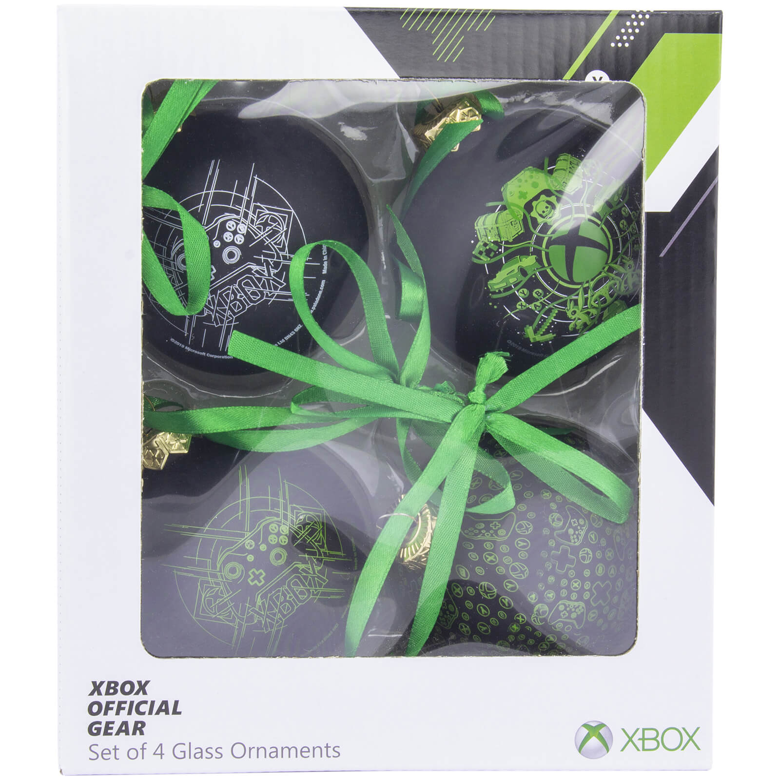 Xbox Glass Christmas Ornaments