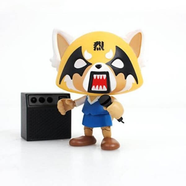 Aggretsuko Death Metal Wing Eyes Action Vinyl Figure