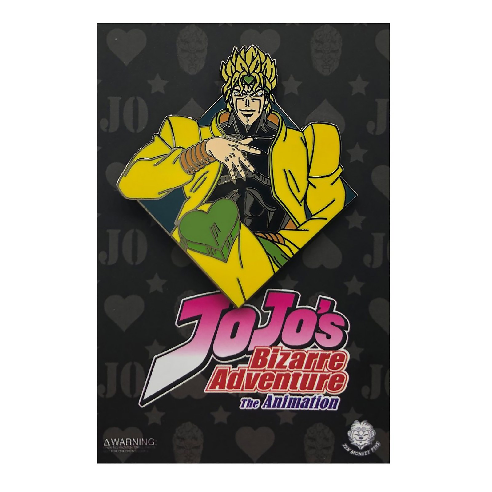 Jojo's Bizarre Adventure Diamond DIO Enamel Pin