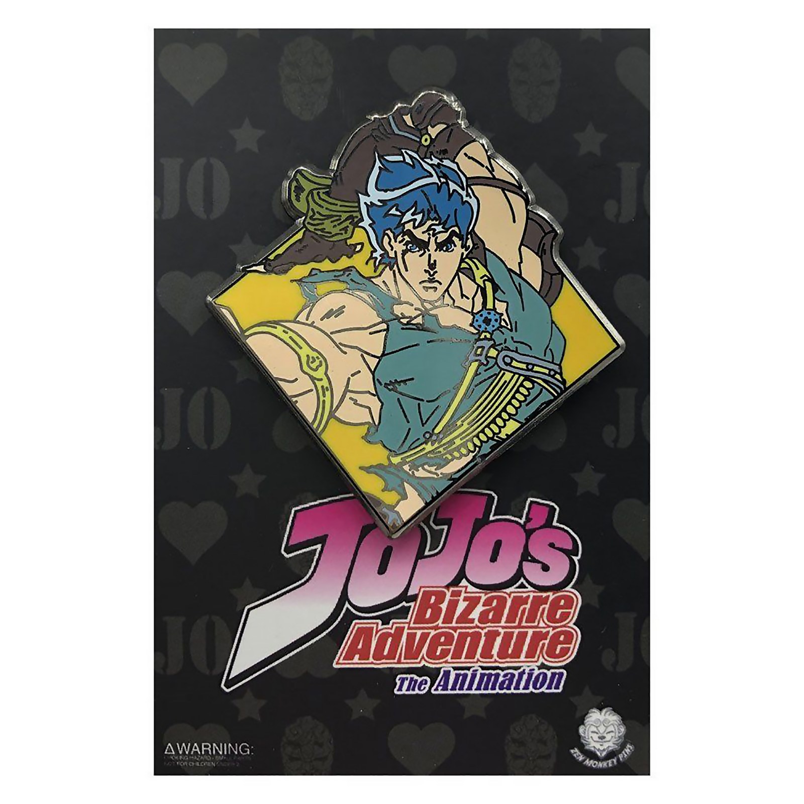 Jojo's Bizarre Adventure Diamond Jonathan Joestar Enamel Pin