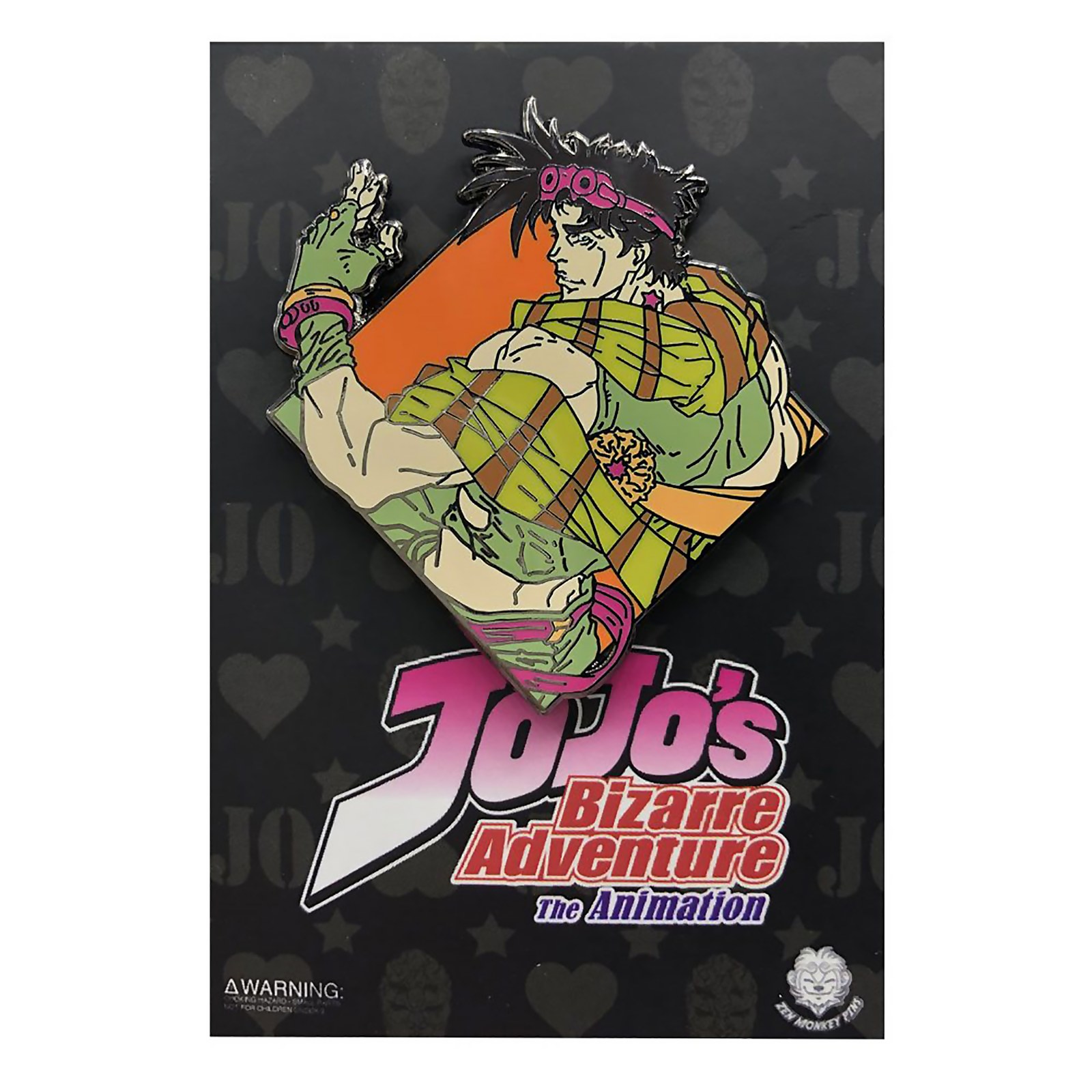 Jojo's Bizarre Adventure Diamond Joseph Joestar Enamel Pin