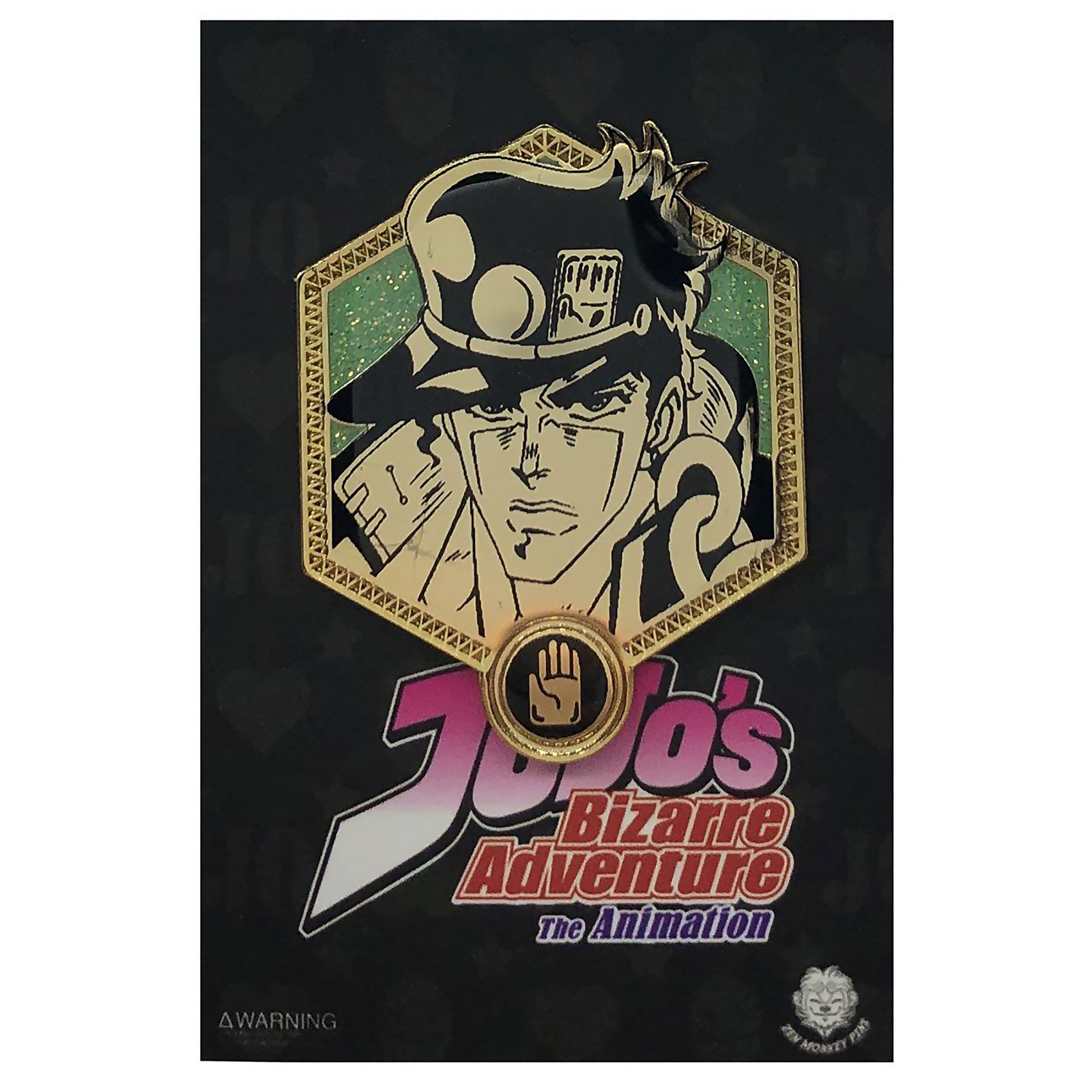 Jojo's Bizarre Adventure Golden Jotaro Enamel Pin