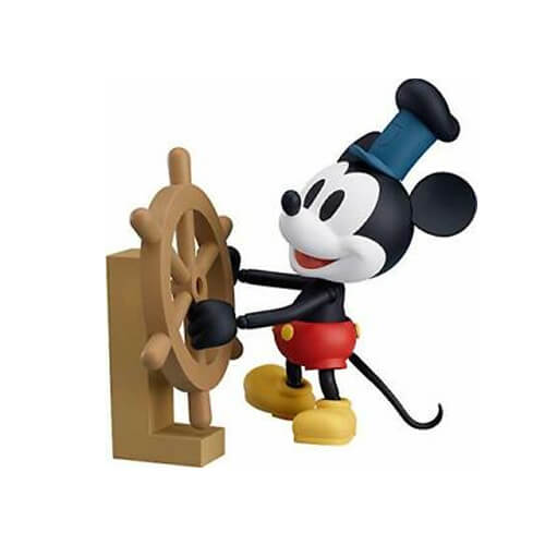 Mickey Mouse Steamboat Willie Nendoroid Action Figure