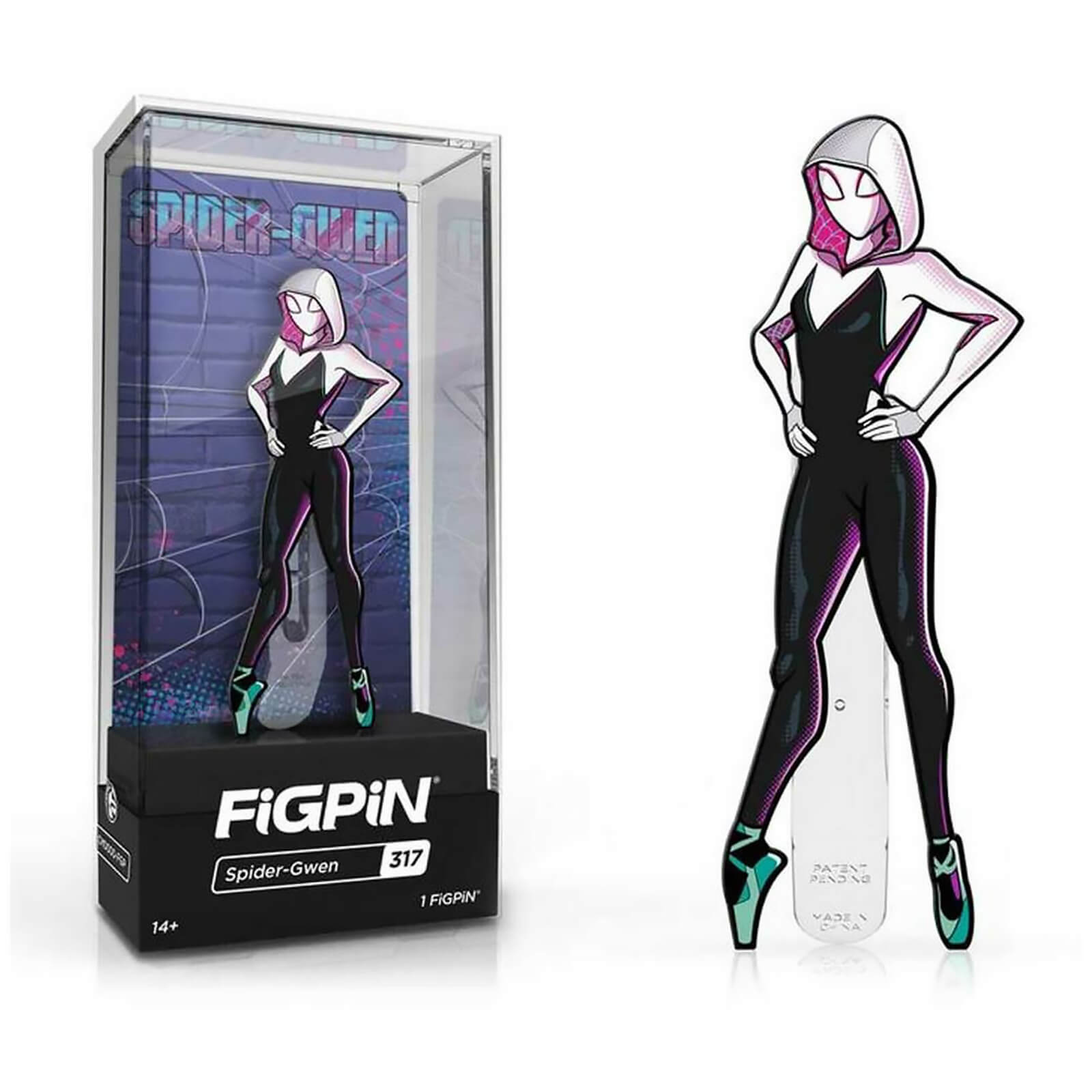 Spider-Man: Spider-Verse Spider-Gwen FiGPiN Enamel Pin
