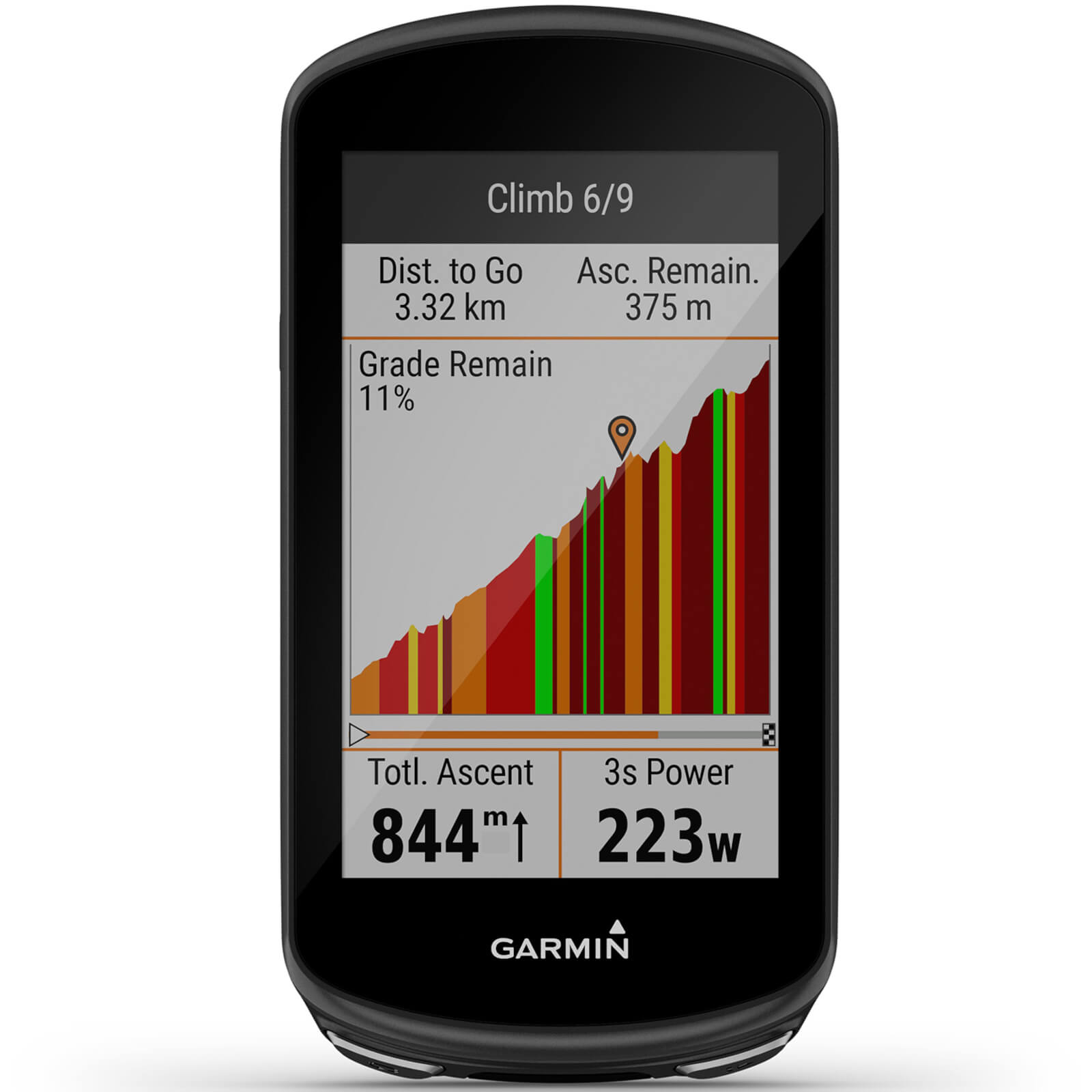 Image of Garmin Edge 1030 Plus GPS Computer - Black / GPS / EU Maps