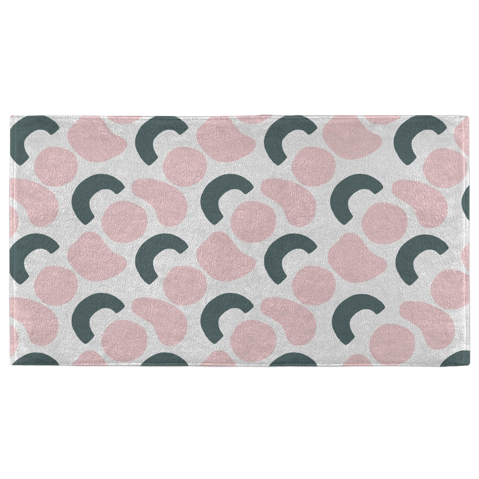 Hand Towels Abstract Circles Pattern Hand Towel