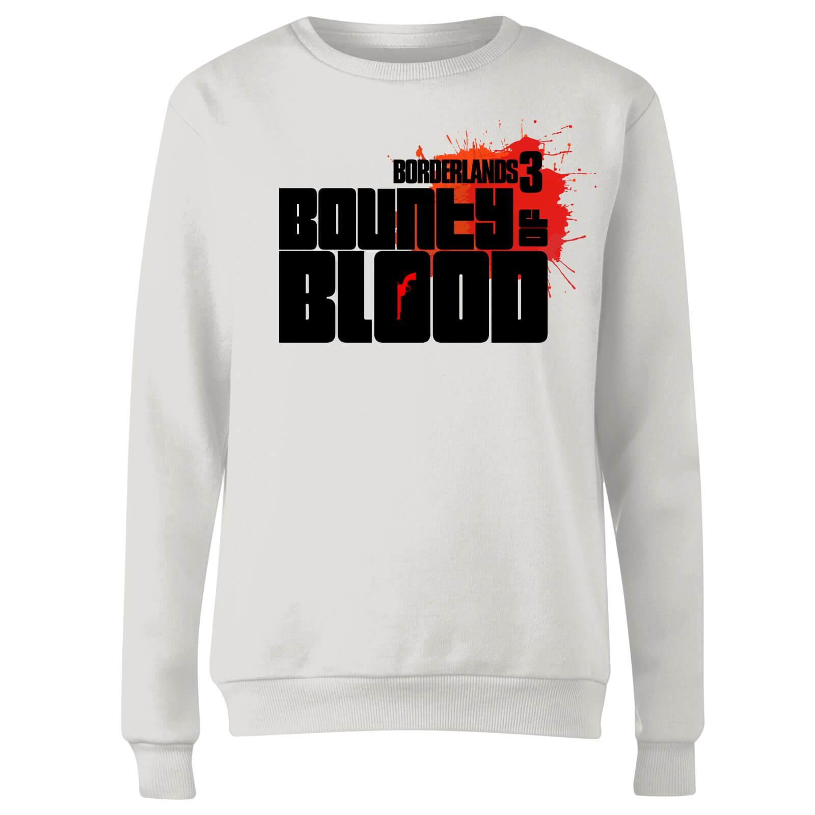 Borderlands 3 Bounty Of Blood Logo Women's Sweatshirt - White - S