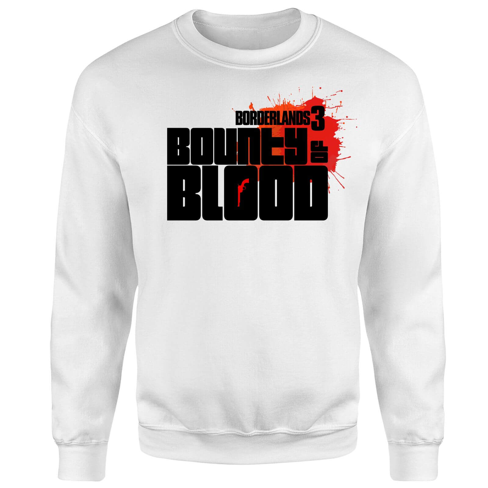 Borderlands 3 Bounty Of Blood Logo Sweatshirt - White - M
