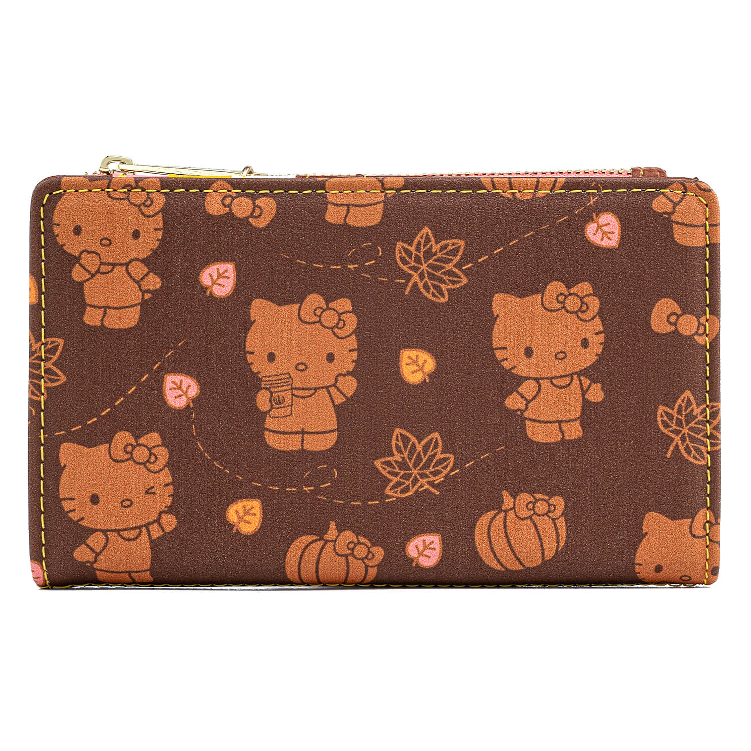 Loungefly Hello Kitty Pumpkin Spice Aop Flap Wallet