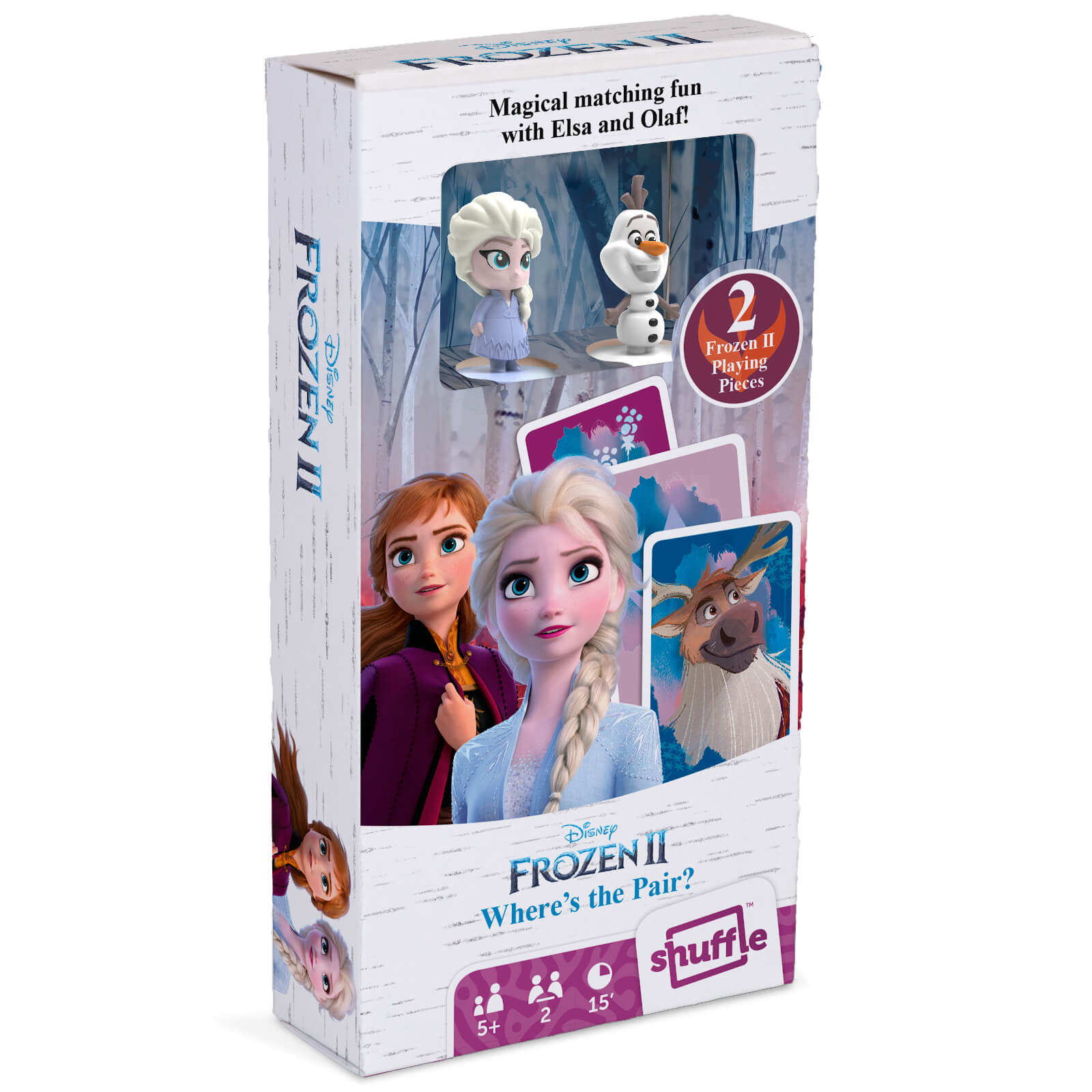 Image of Disney Frozen 2 Figurines Card Game - Where's the Pair?