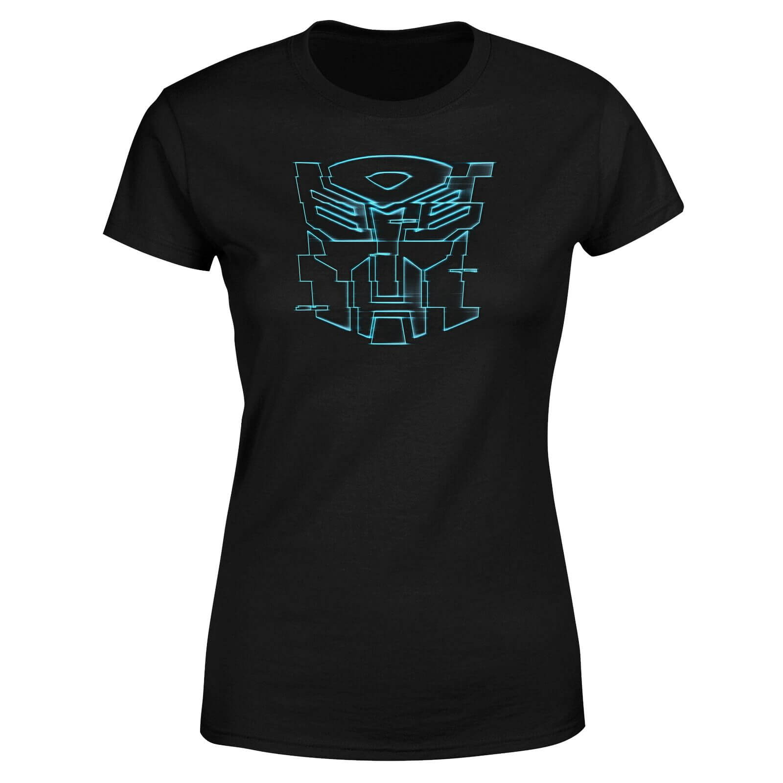 Transformers Autobot Glitch Women's T-Shirt - Black - S - Black