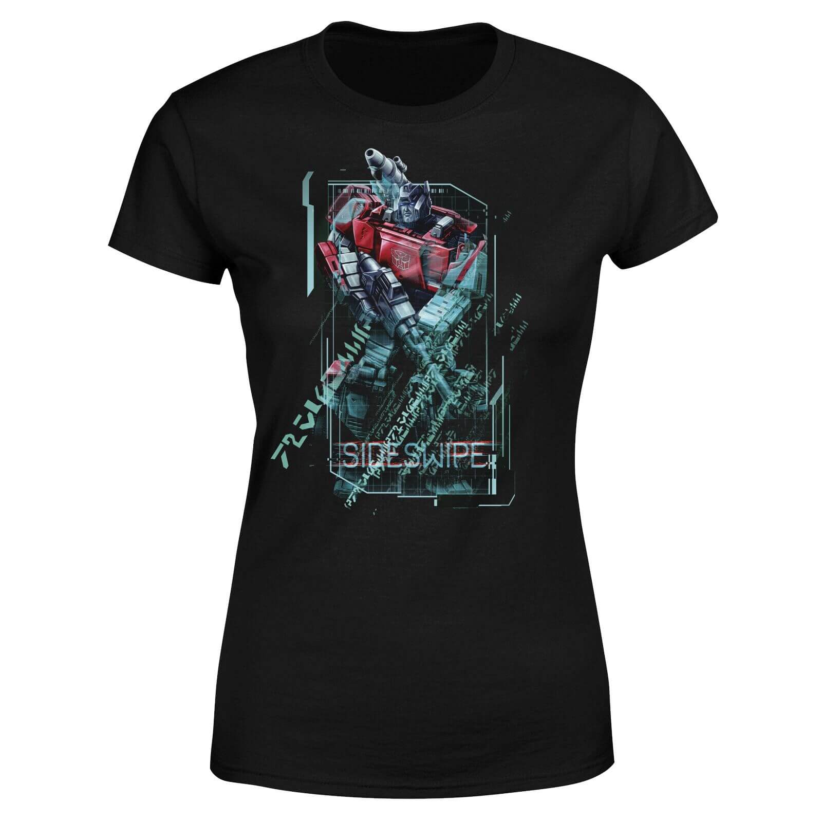 Transformers Sideswipe Tech Women's T-Shirt - Black - S - Black