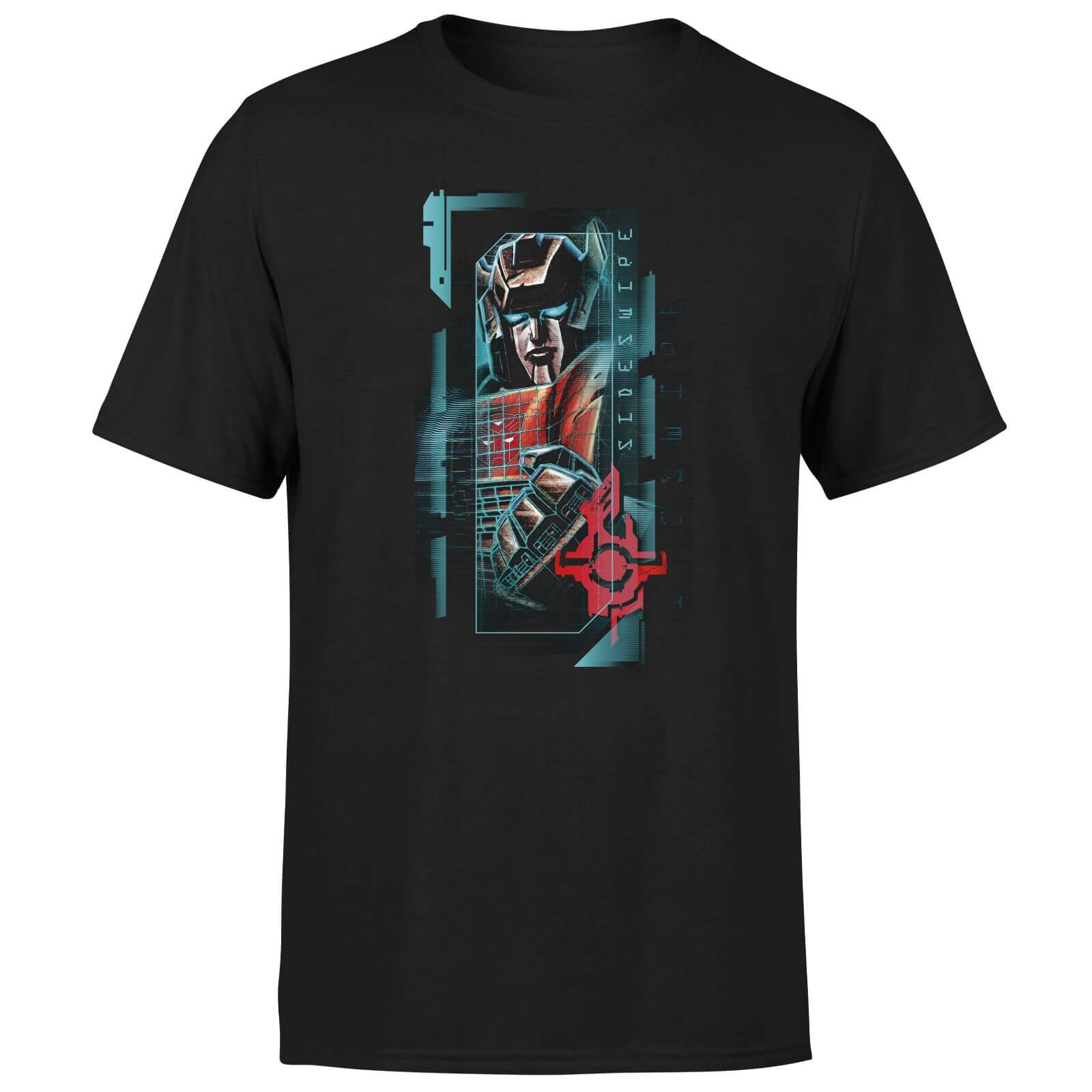 Transformers Sideswipe Glitch Unisex T-Shirt - Black - L