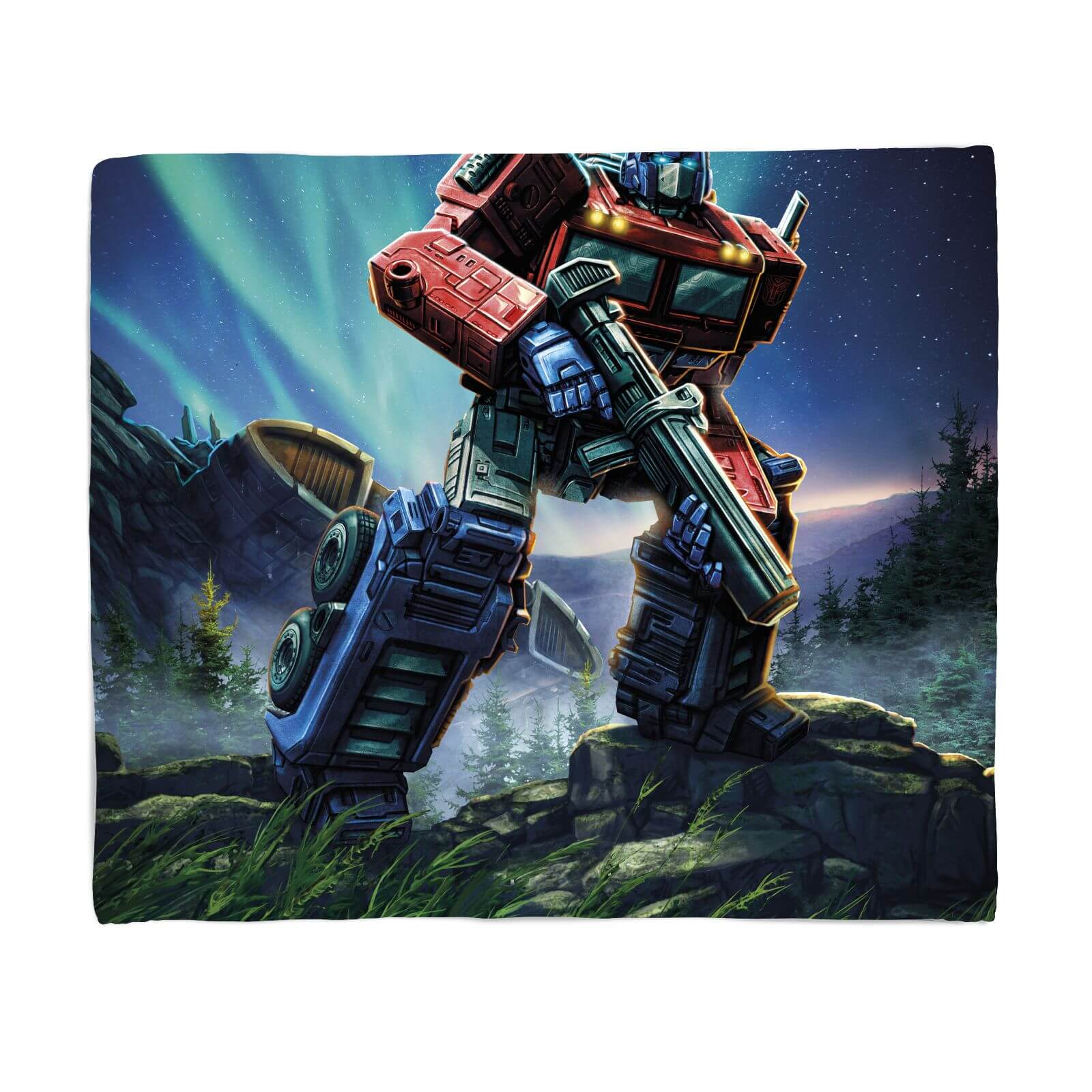 Transformers Optimus Prime Fleece Blanket