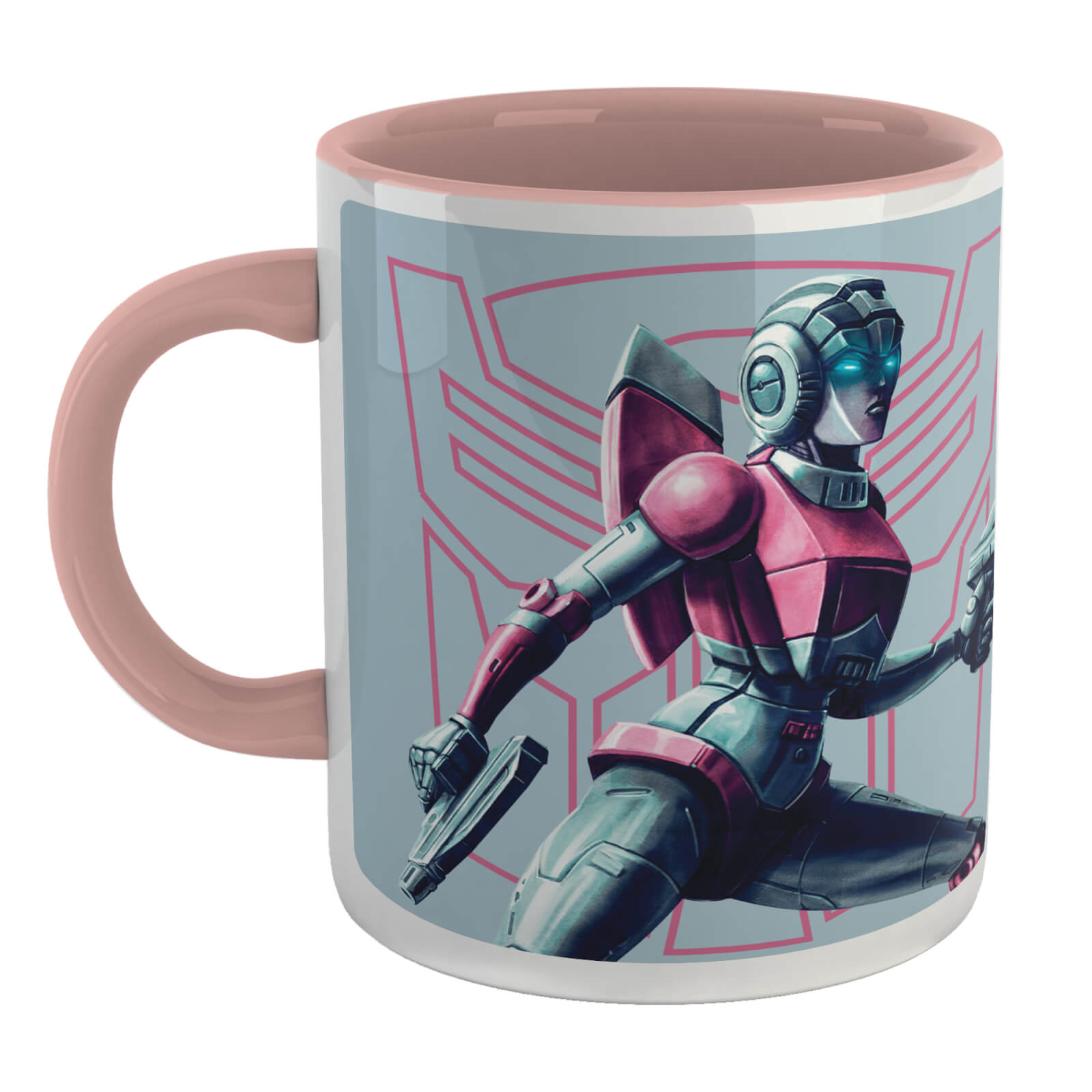 Transformers Arcee Mug - White/Pink