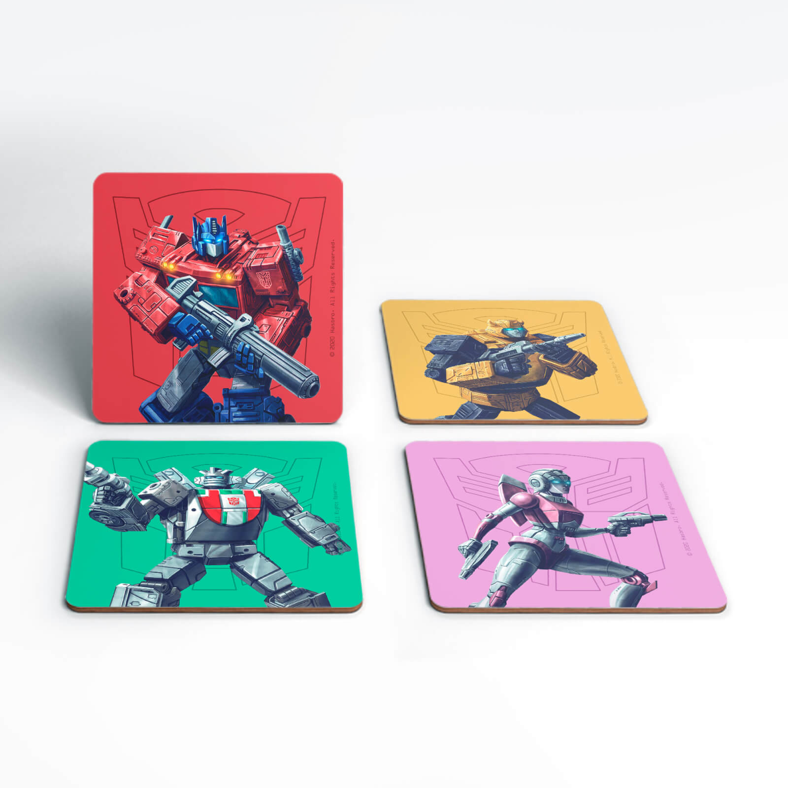Transformers Roll Out Coaster Set product
