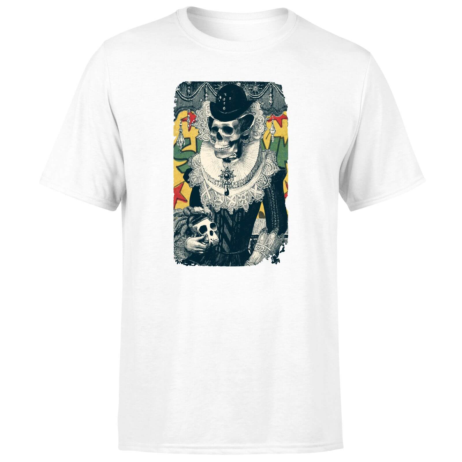 Ikiiki Lady Men's T-Shirt - White - XS - White