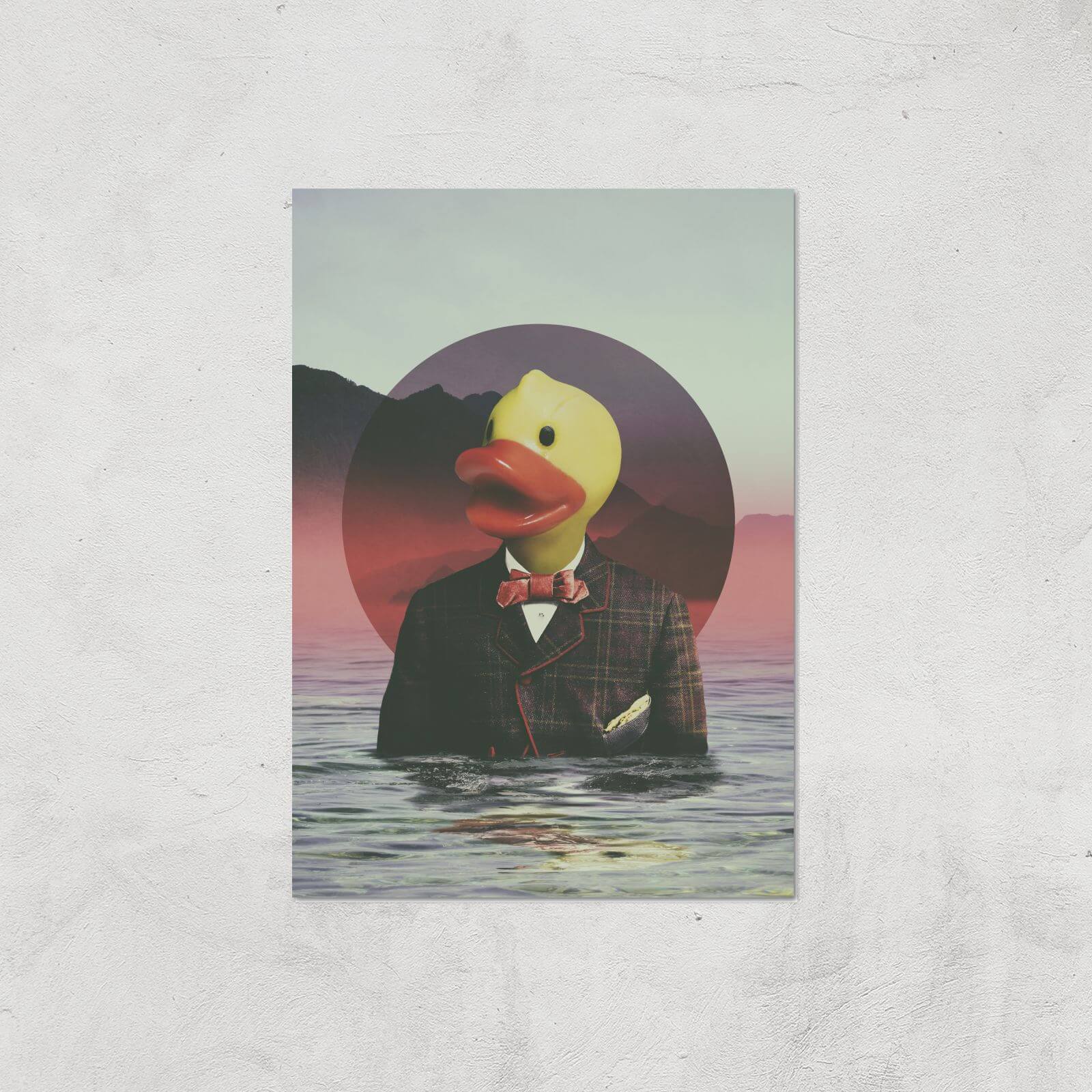 Ikiiki Rubber Ducky Giclee Art Print - A2 - Print Only