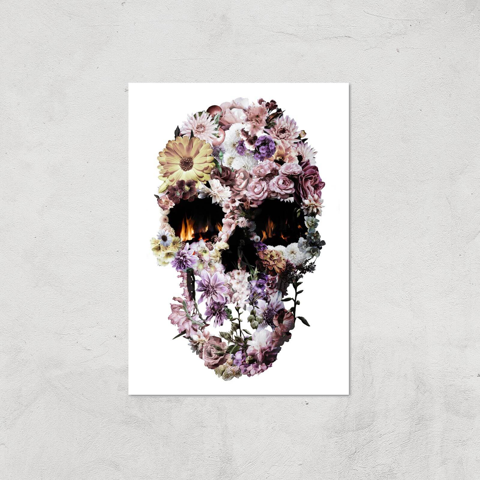 Ikiiki Yayla Skull Giclee Art Print - A4 - Print Only