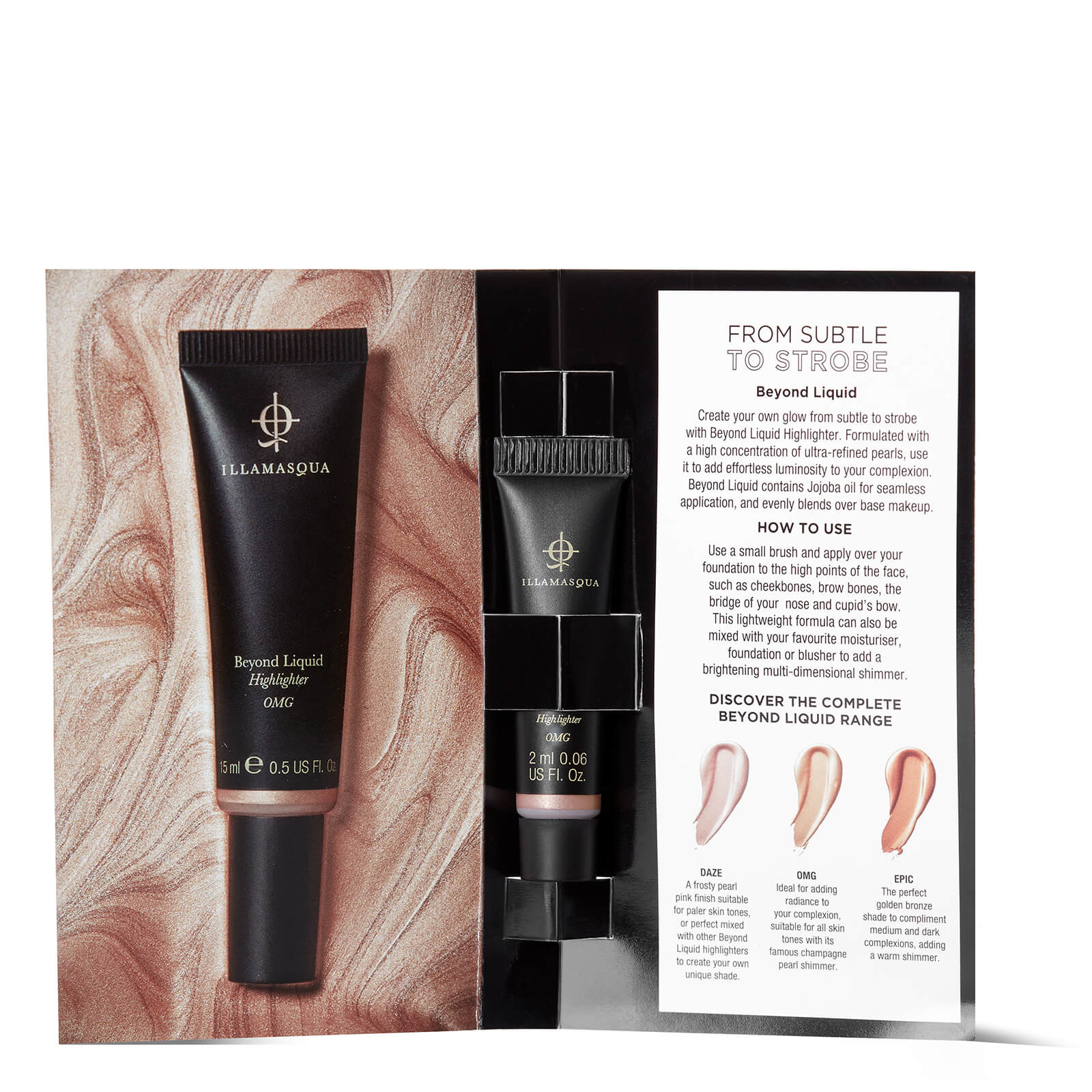 

Illamasqua Beyond Liquid with Leaflet - OMG 2ml